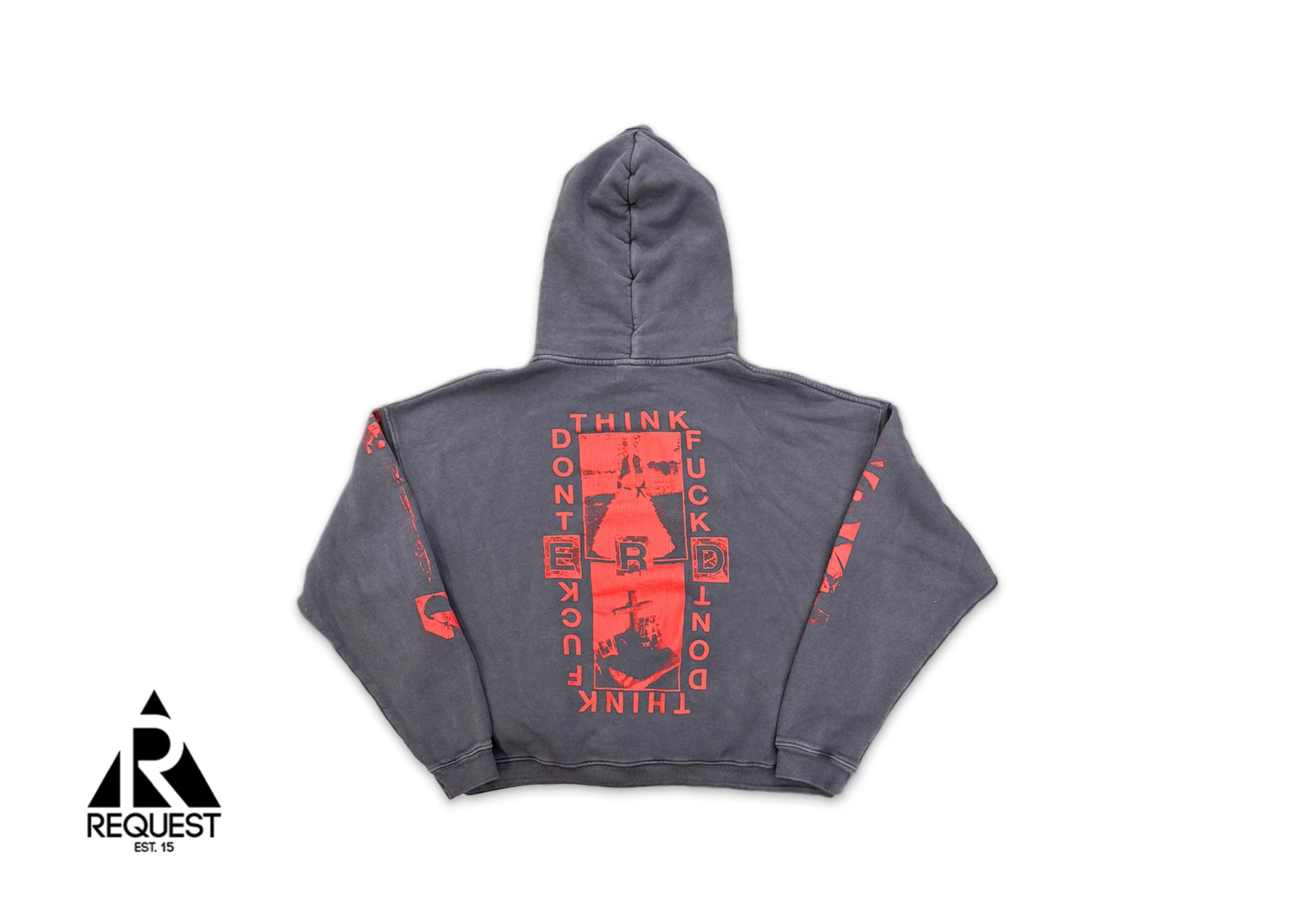Enfants Riches Déprimes Gray Lips Hoodie "Faded Purple" - Image 2