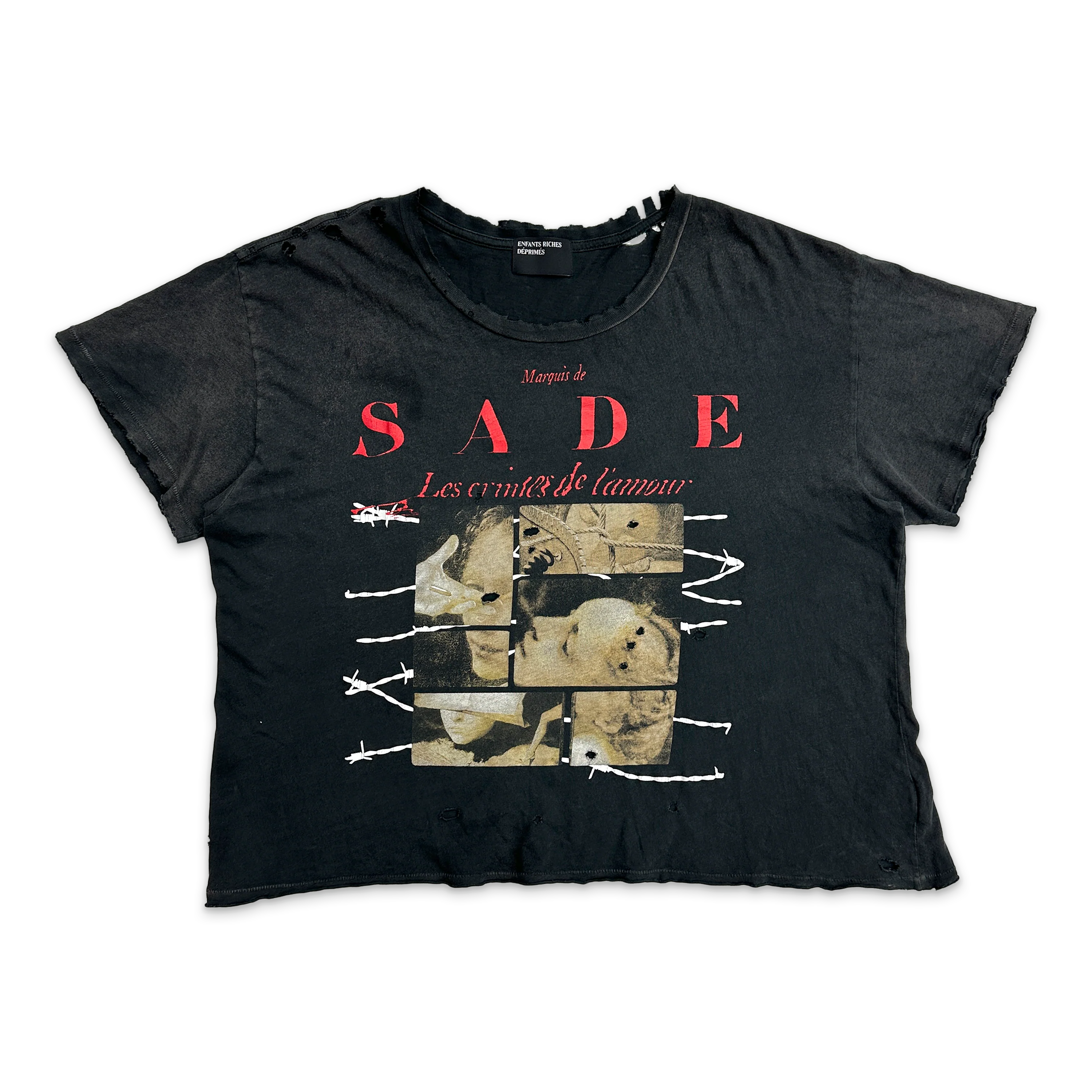 Enfants Riches Déprimes Sade Tee "Black"