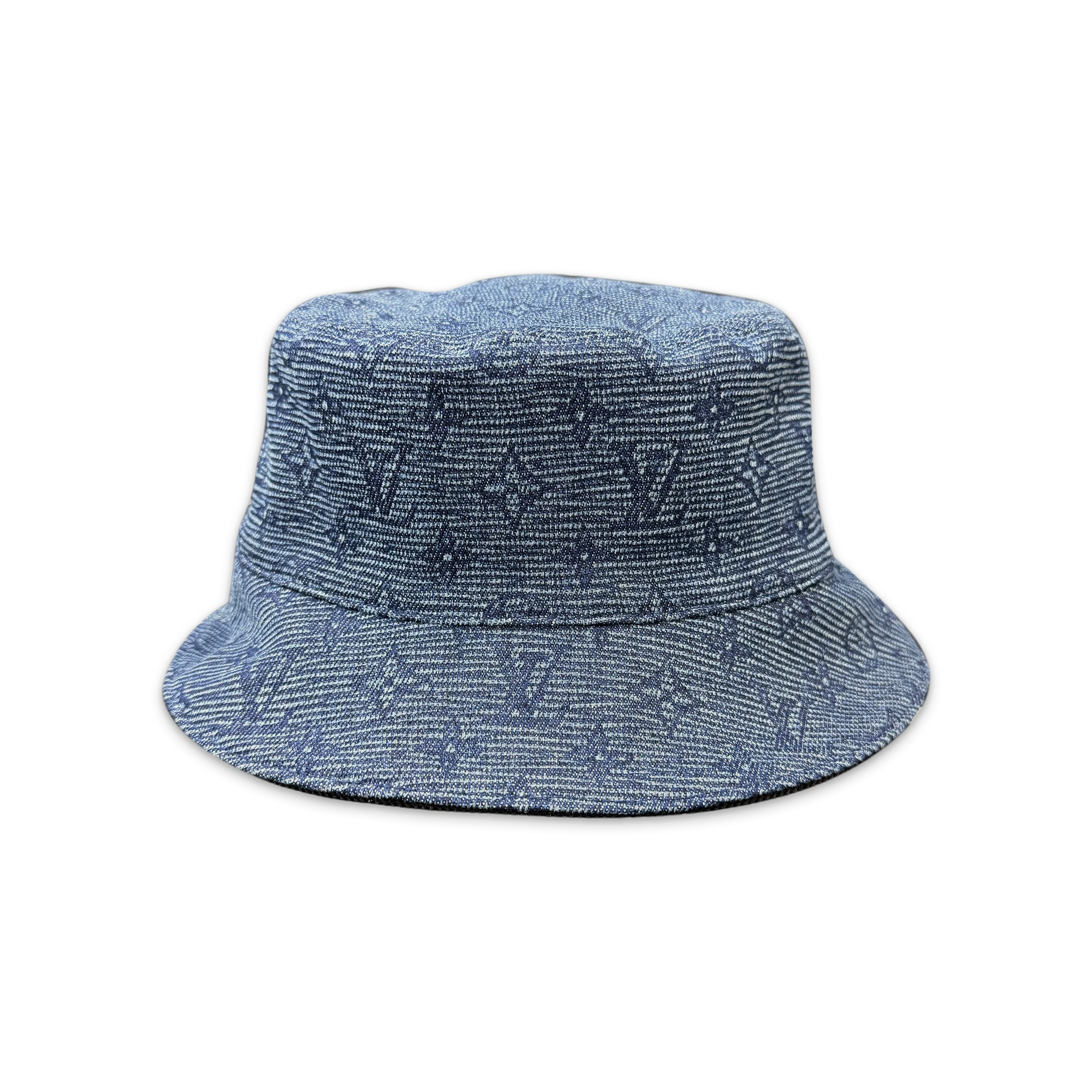Epi Monogram Reversible Bucket Hat "Blue/Black" - Image 2