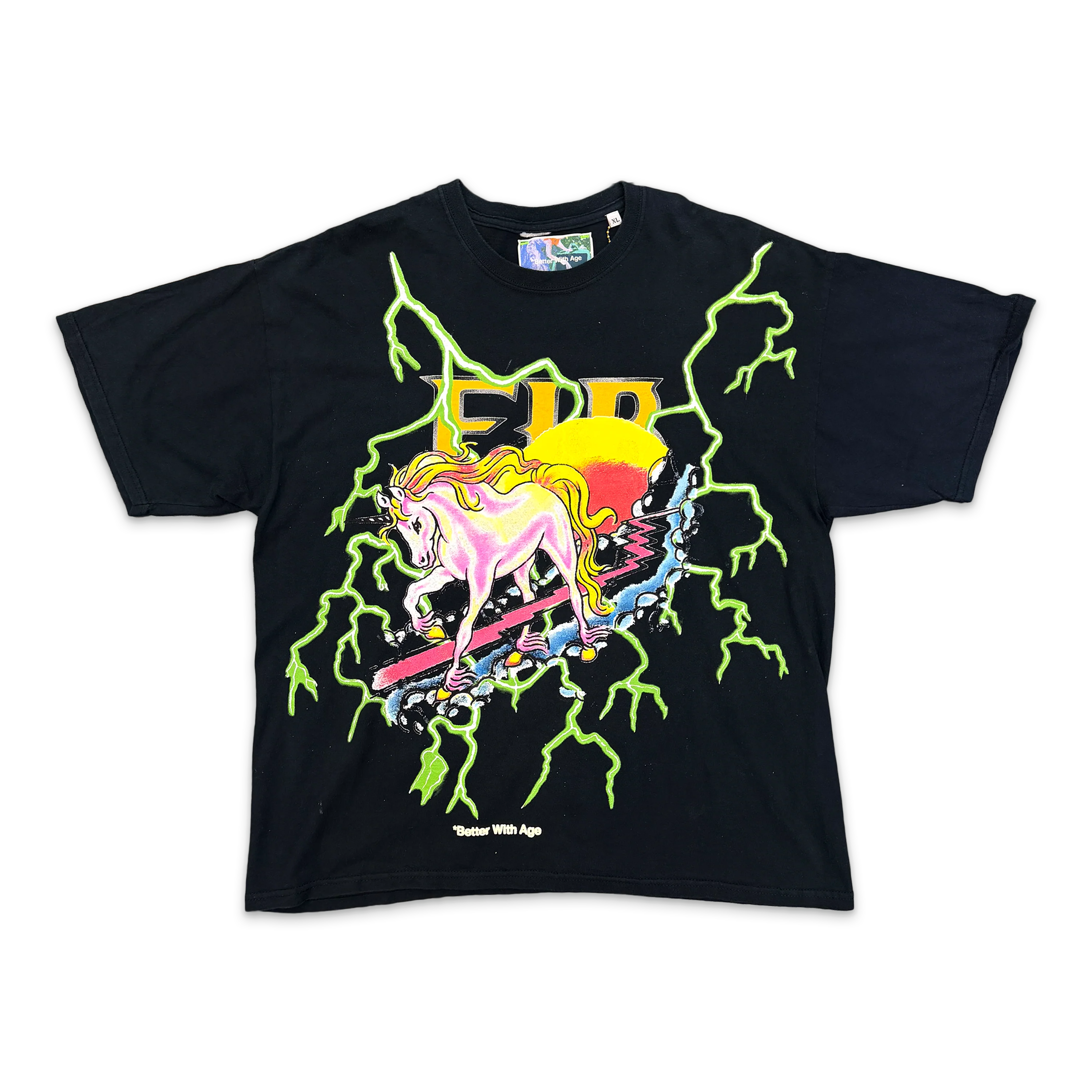 European Thunder Vintage Tee "Black"