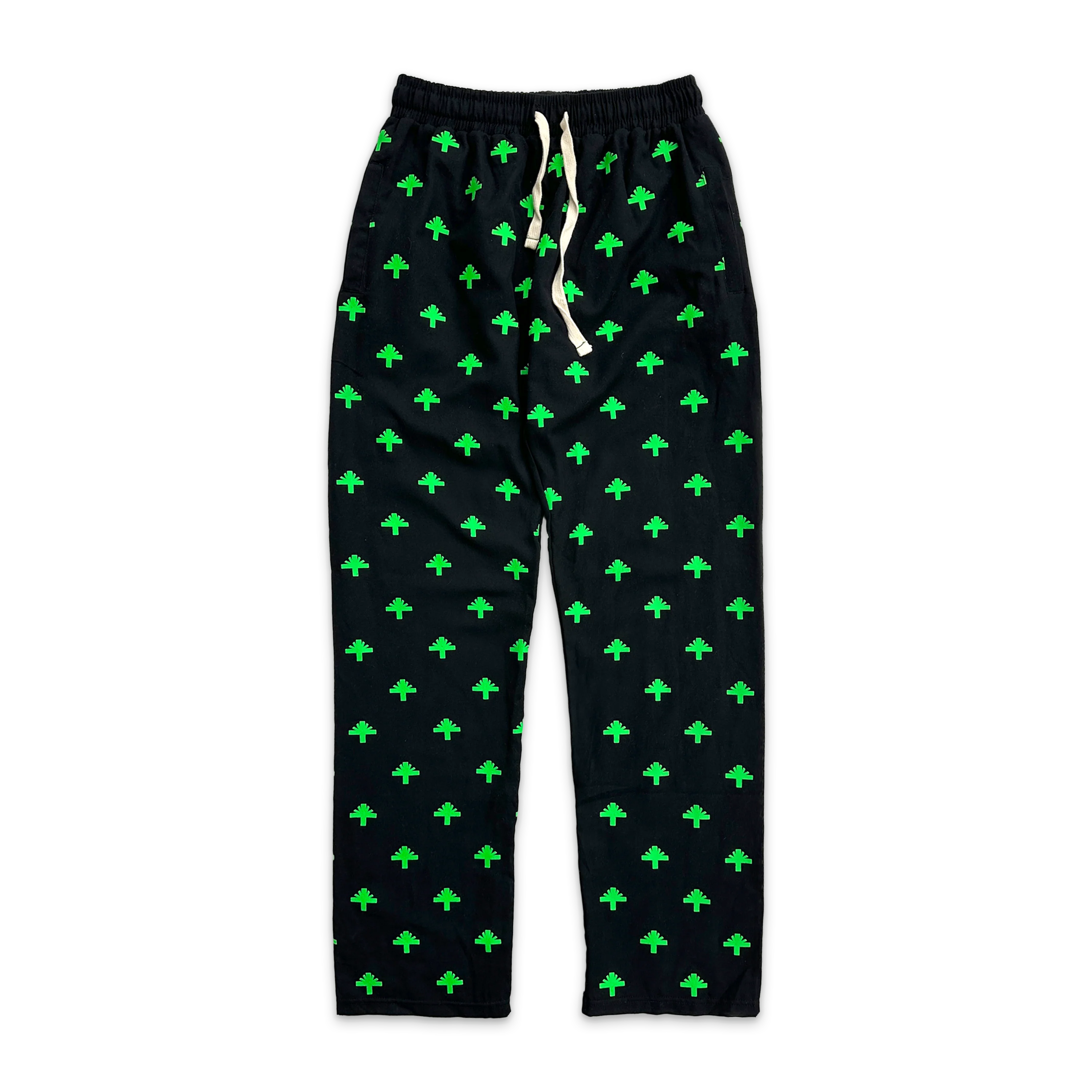 Everyday Pants "Black/Neon Green"