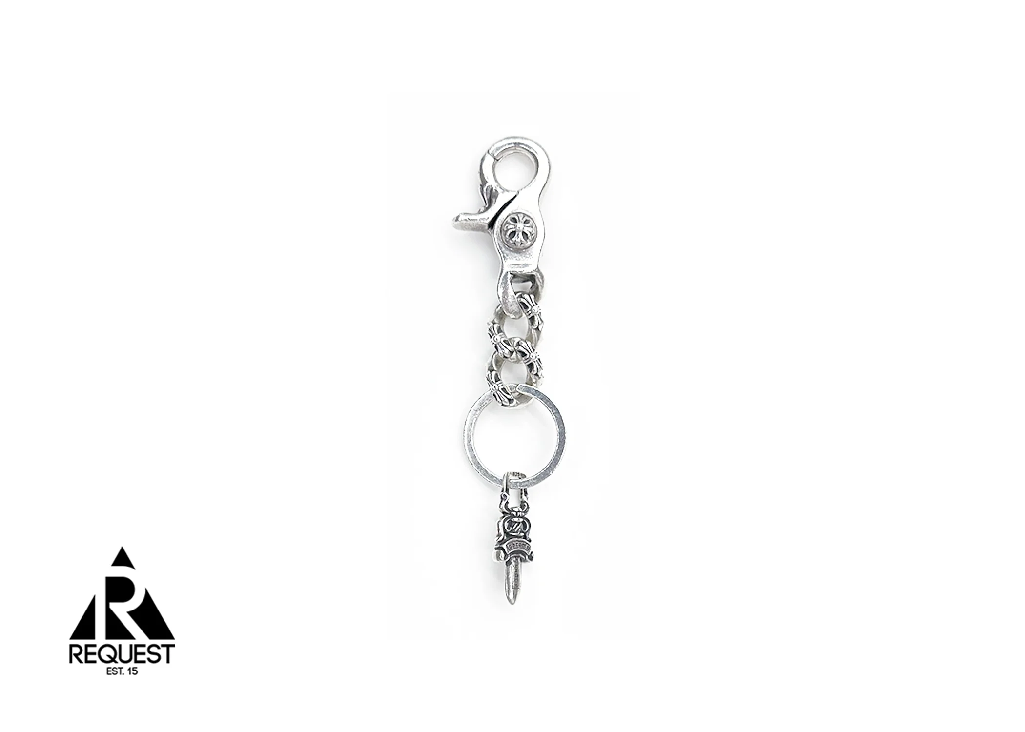 Extra Fancy Cuban Link Keychain w/ Dagger