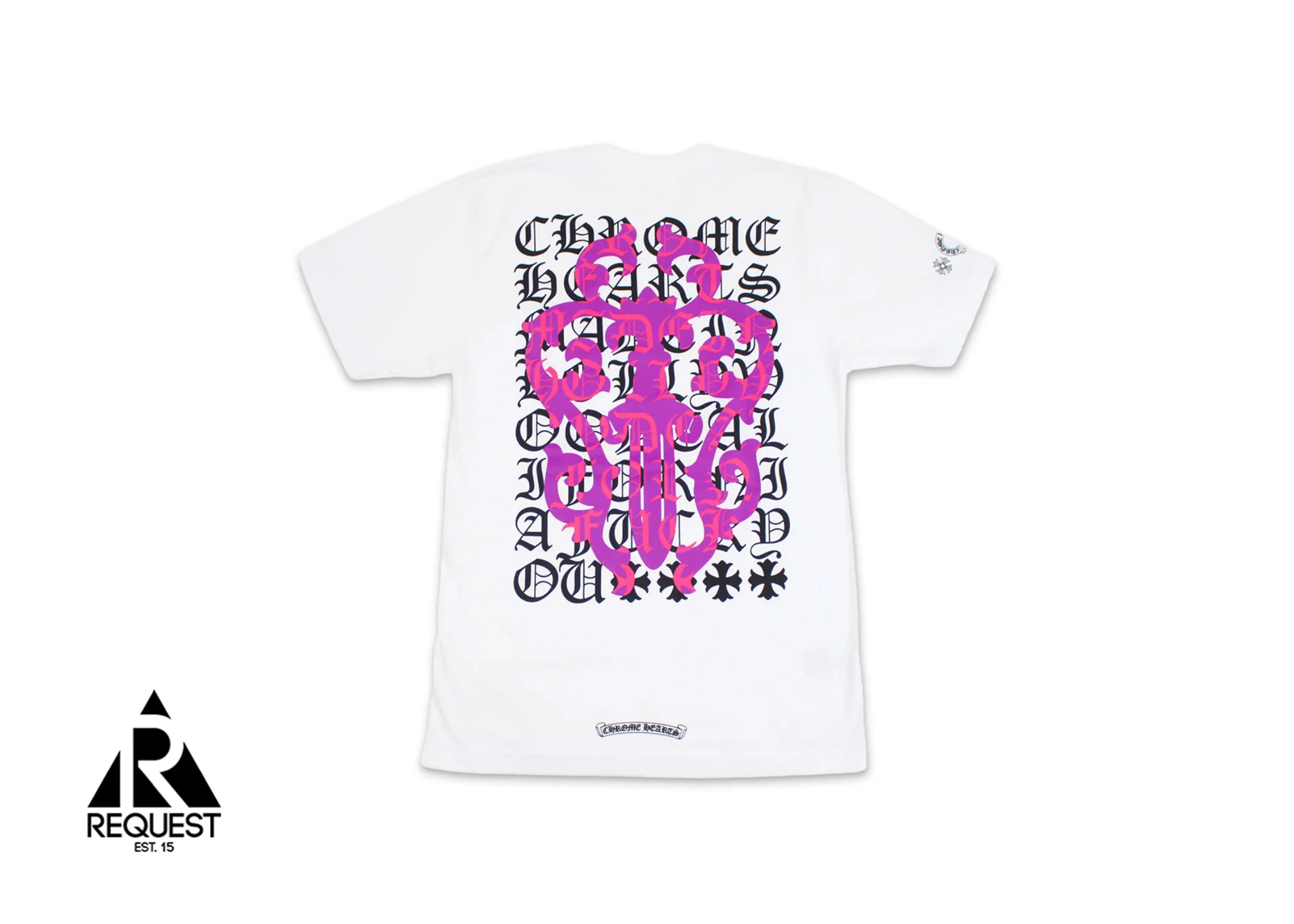 Eye Chart Dagger Tee "White" - Image 2