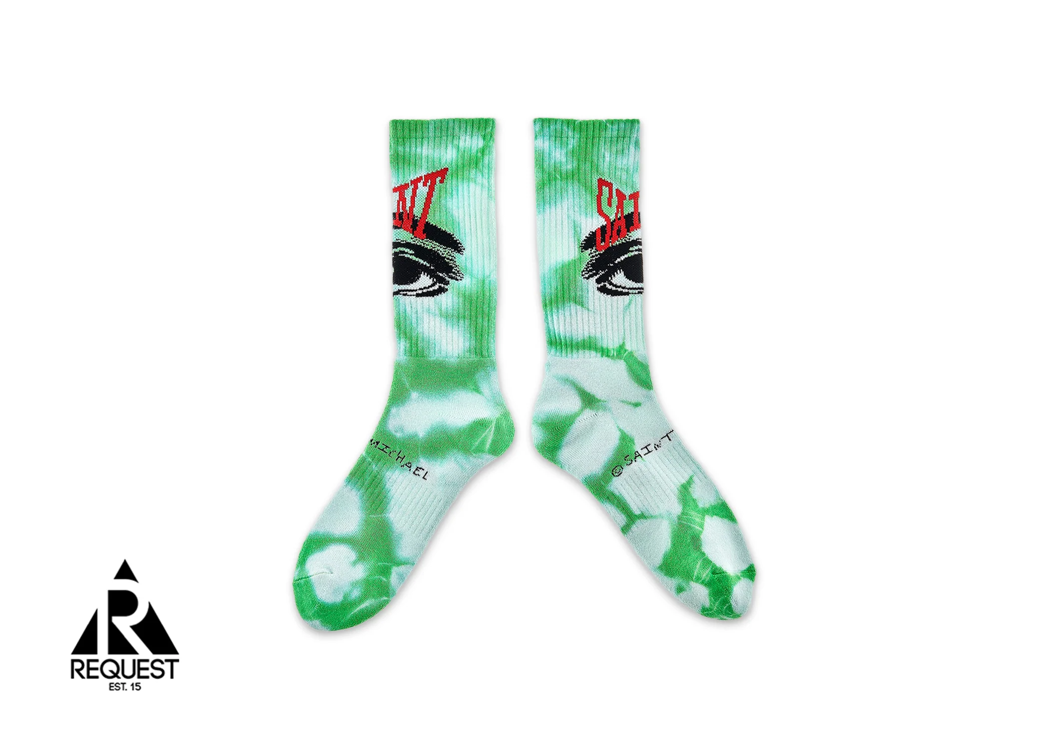 Eye Socks "Tie Dye Green"