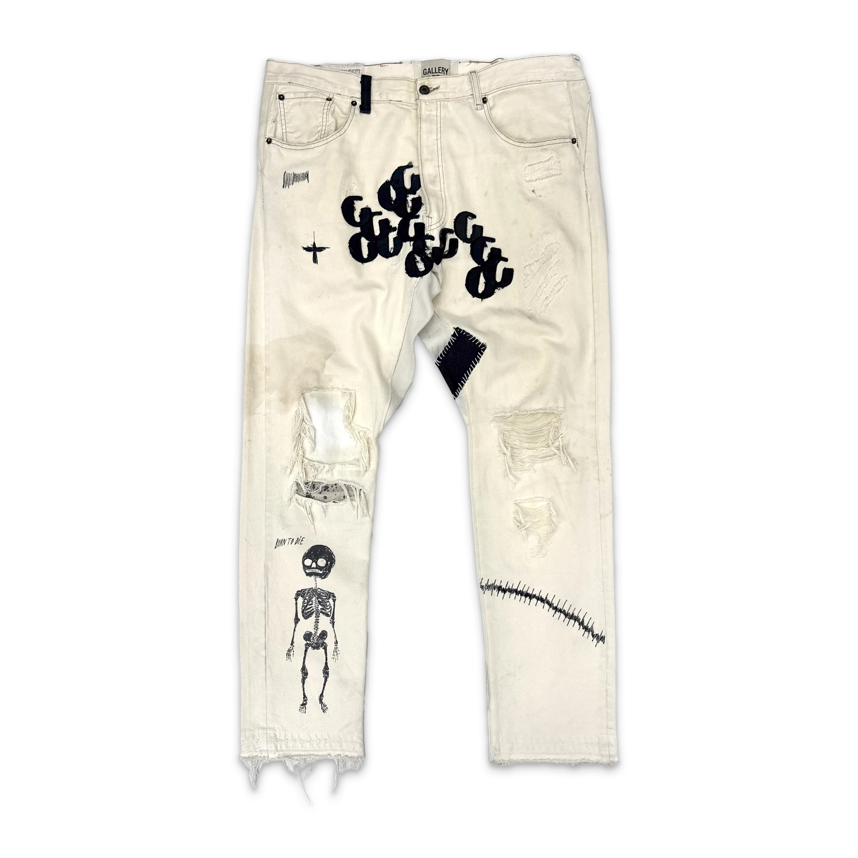 F*ck Face 1/1 Black G Patch "Creme"
