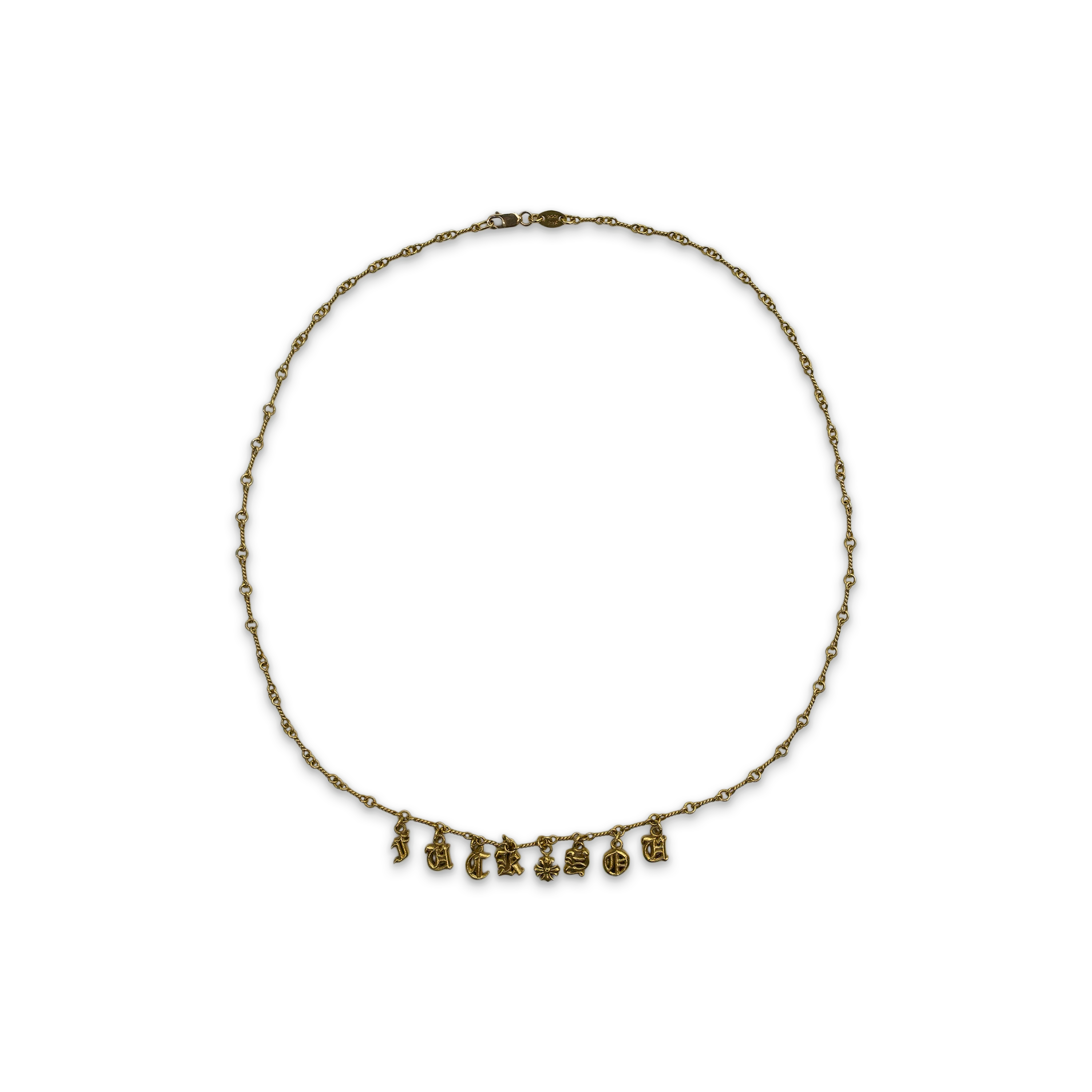 F*ck You Necklace "Gold"