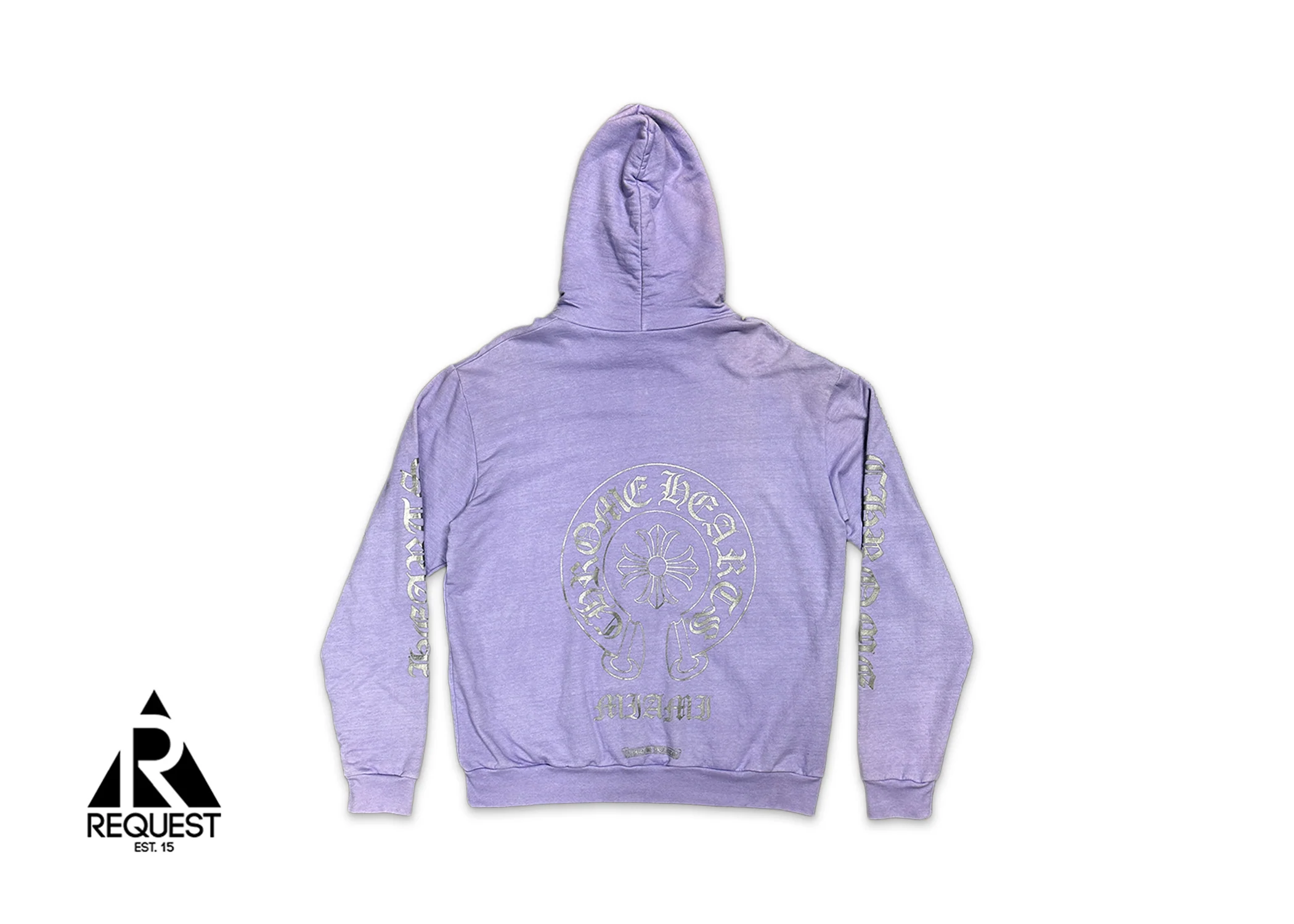 F&F Lilac Silver Horseshoe Hoodie - Image 2