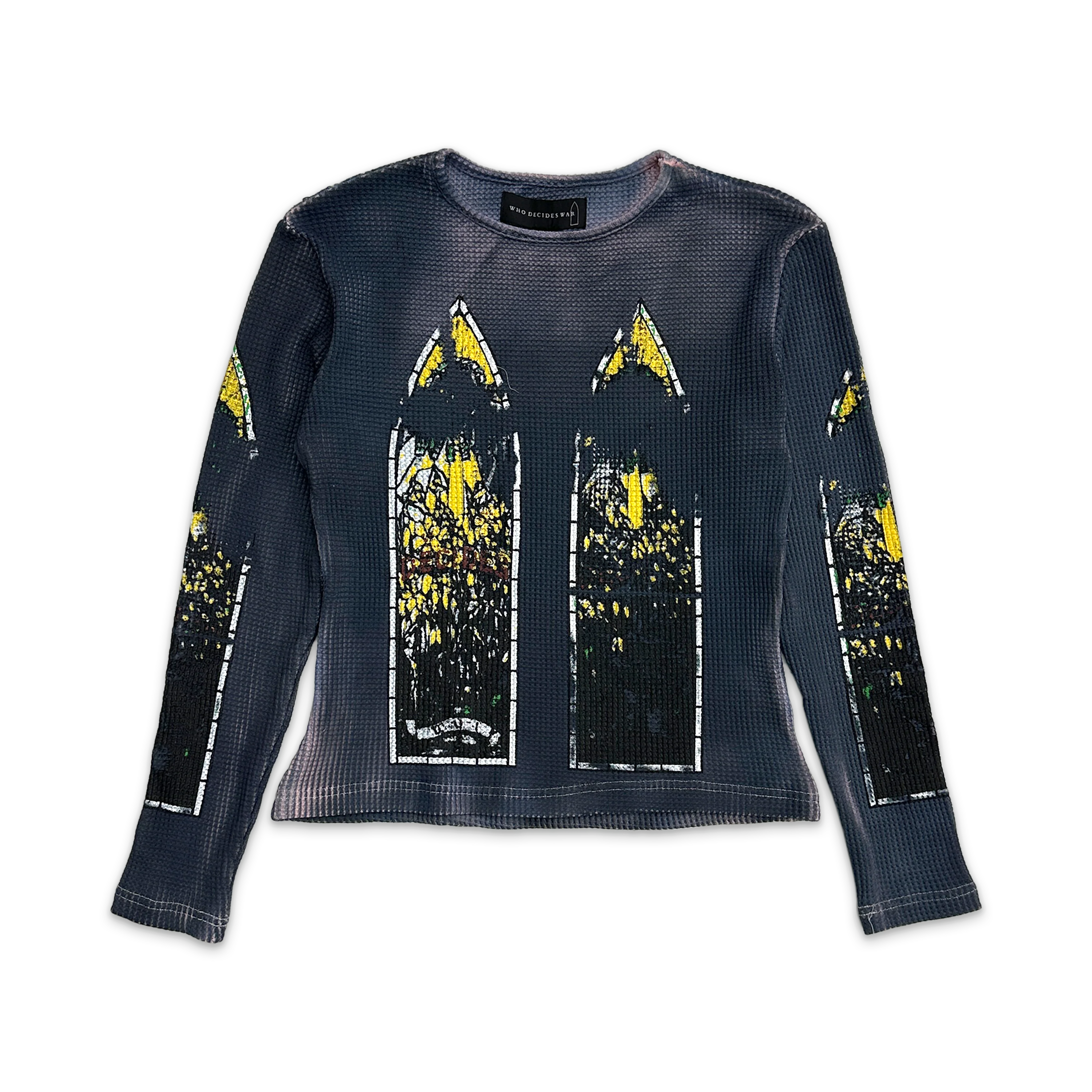 Faded Glass Thermal L/S Tee (W) "Violet"