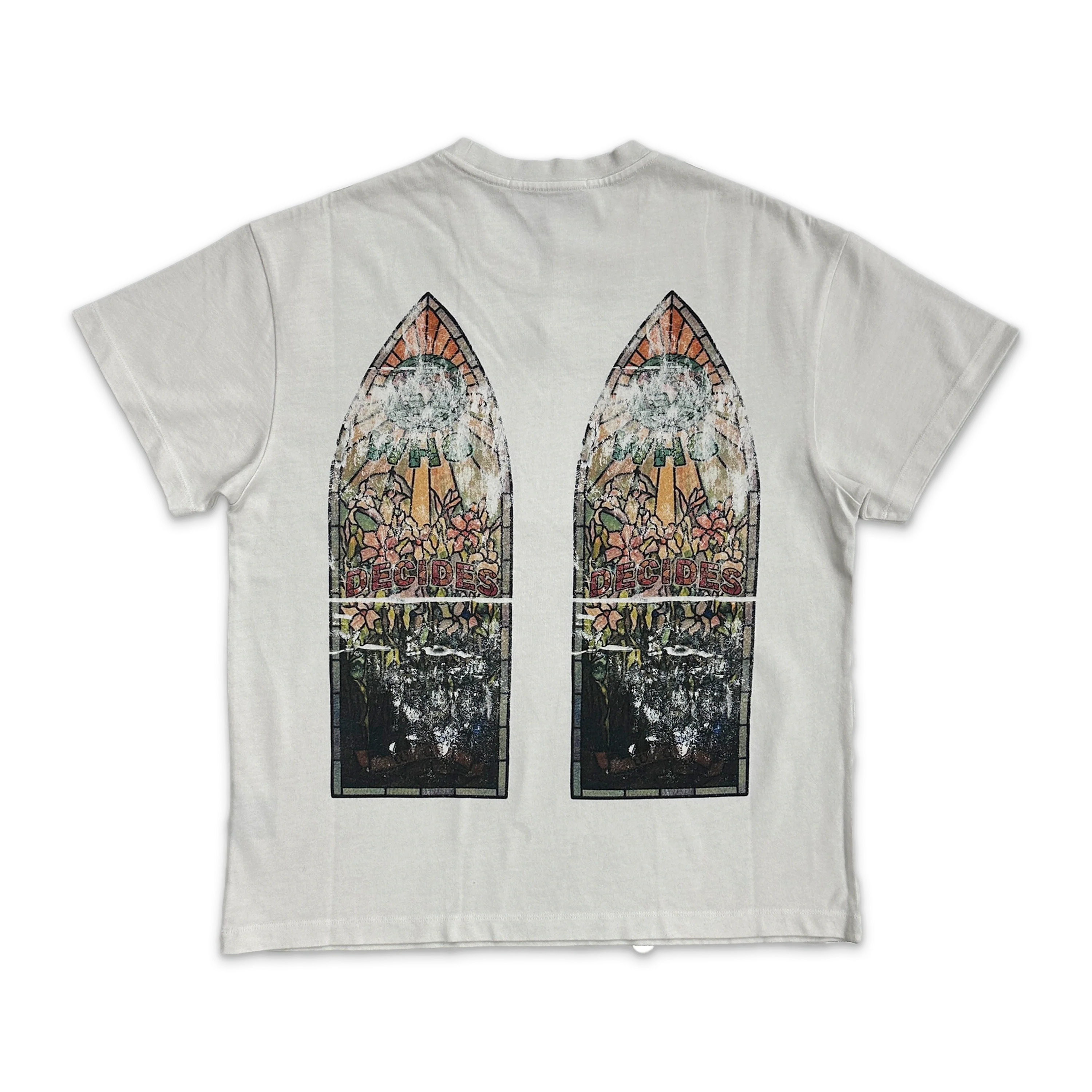 Faded Jersey Tee "Cloud" - Image 2