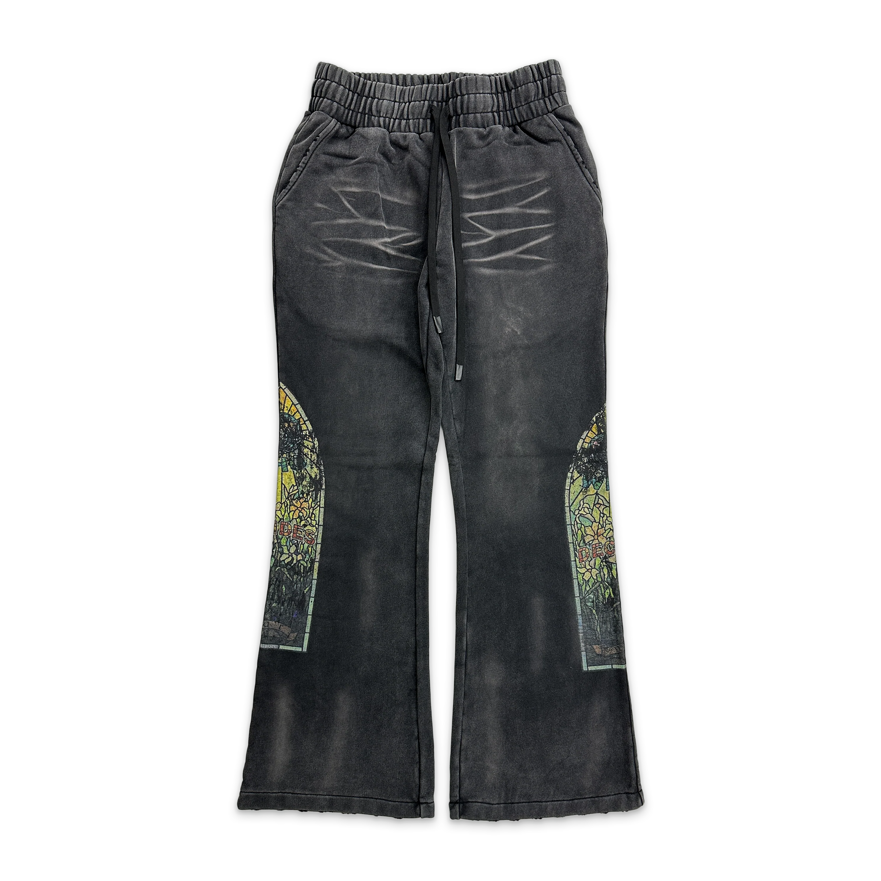 Faded Sweatpants "Coal"