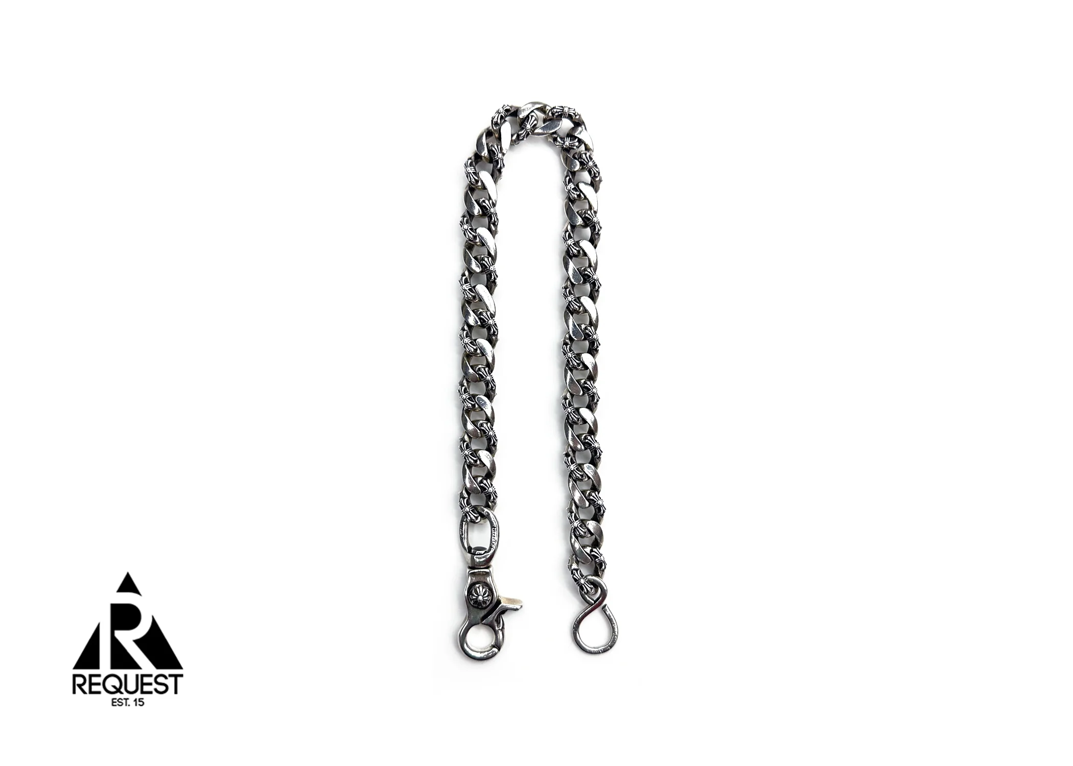 Fancy Cuban Link S Loop Wallet Chain 18in