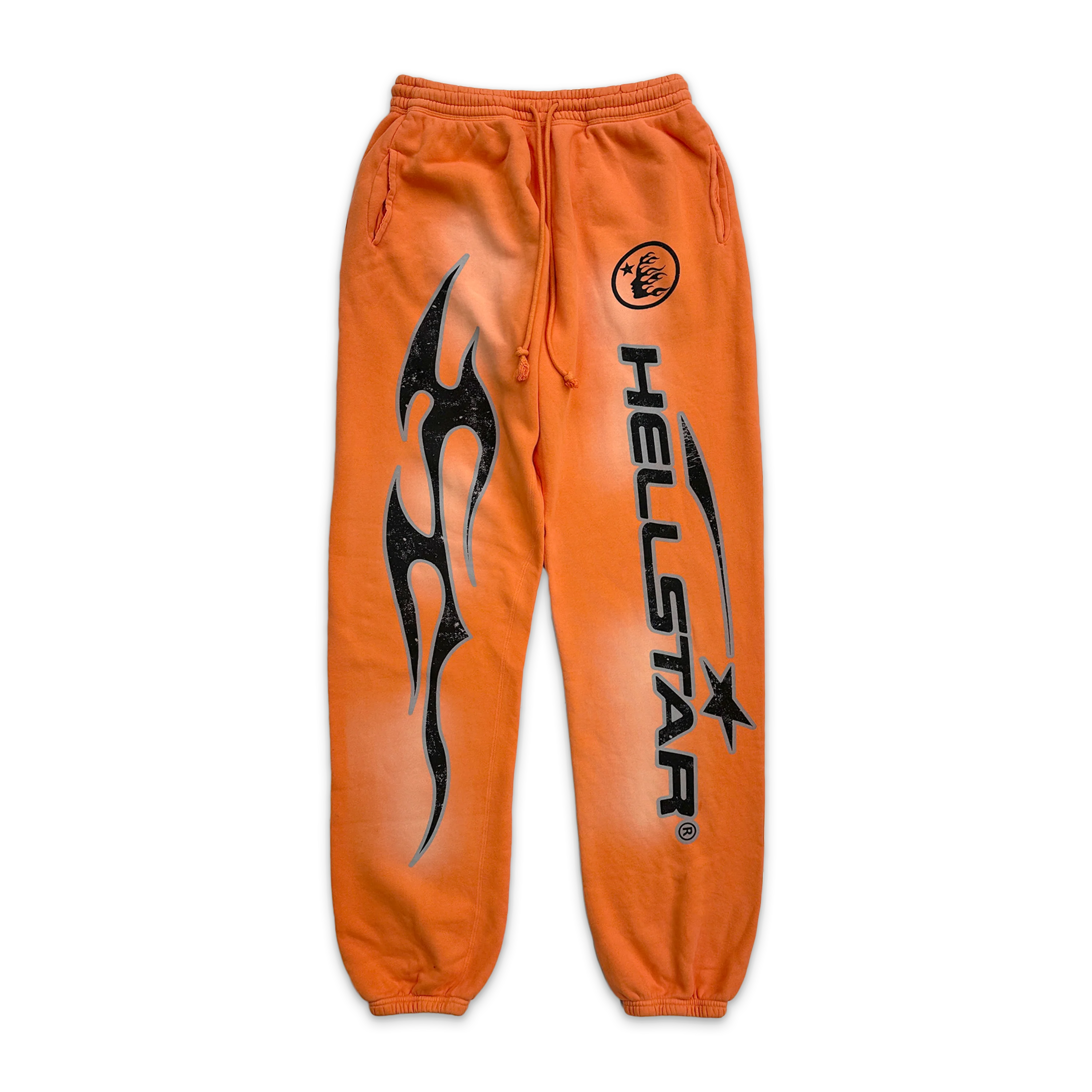 Fire Closed Bottom Sweatpants "Orange"