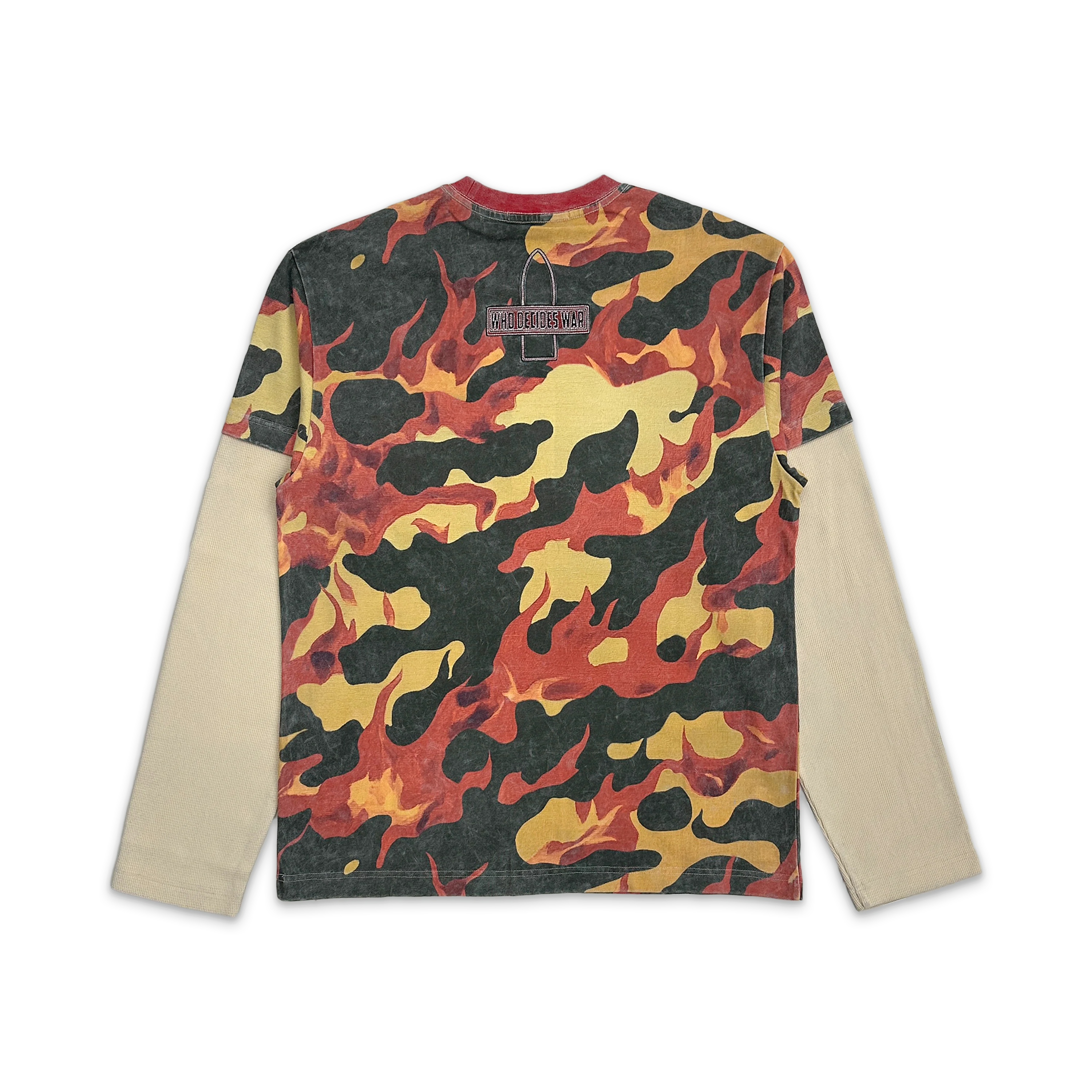 Flame Camo Double Jersey "Multi" - Image 2