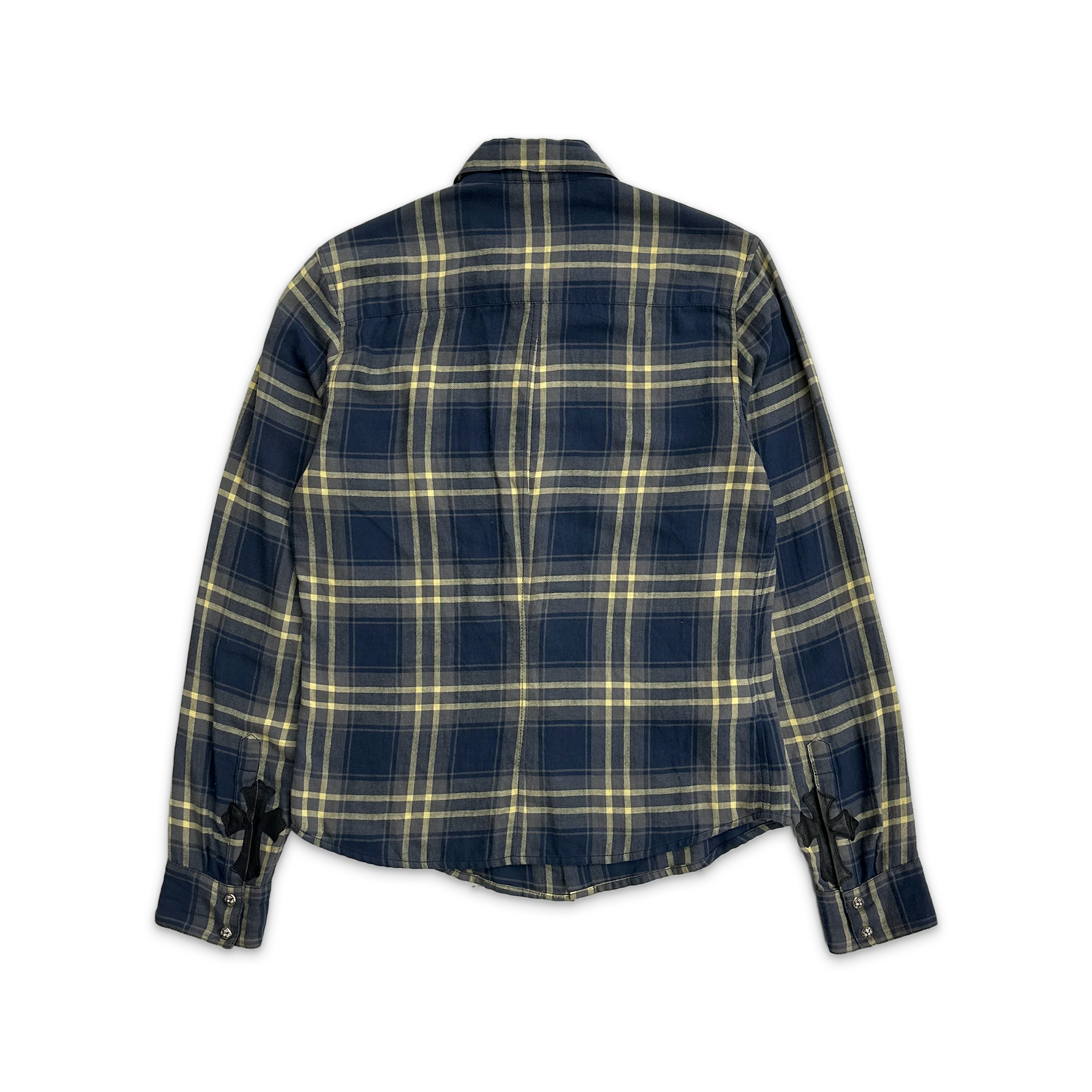 Flannel Shirt "Blue/Yellow" - Image 2