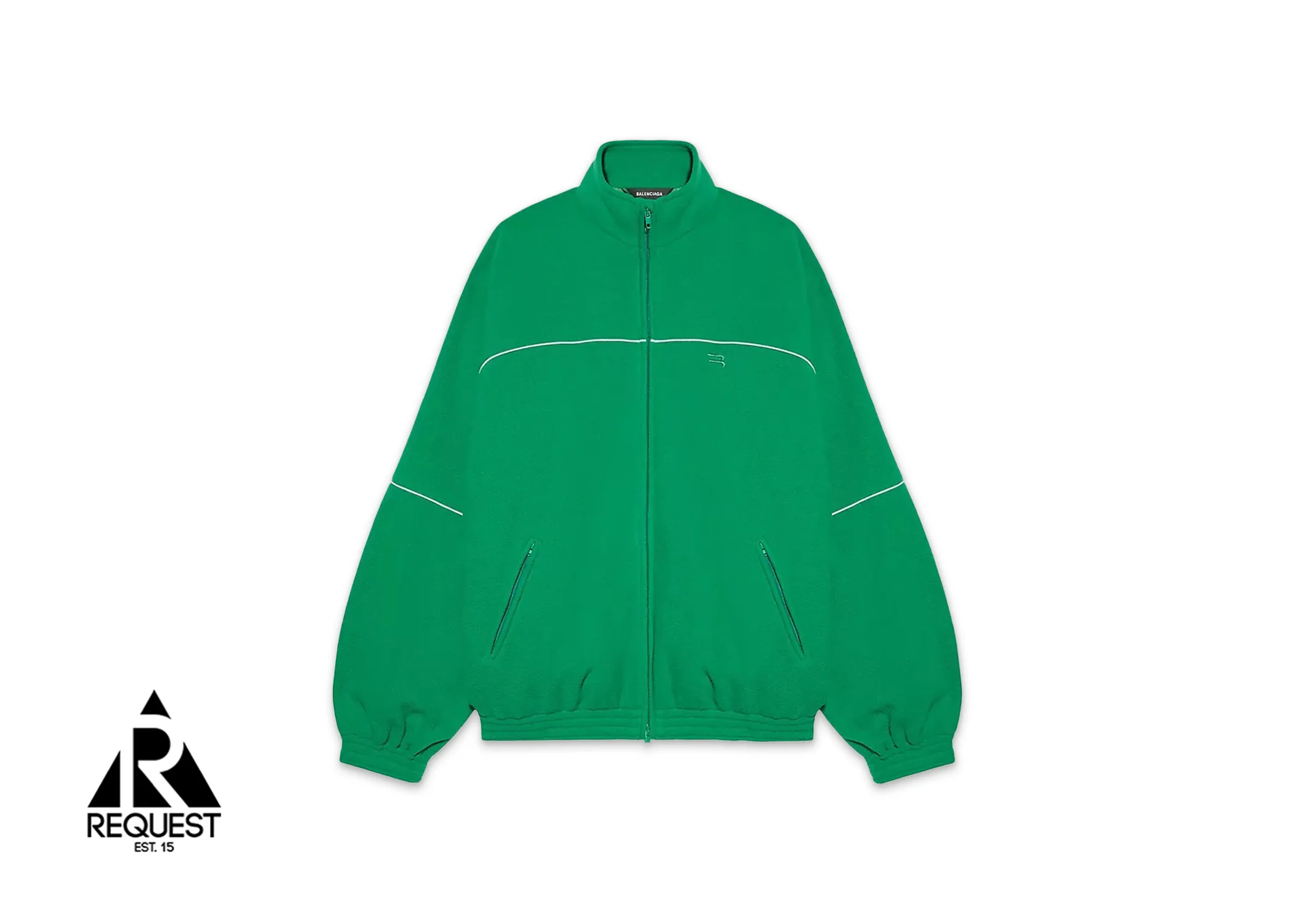 Fleece Track Jacket "Green"