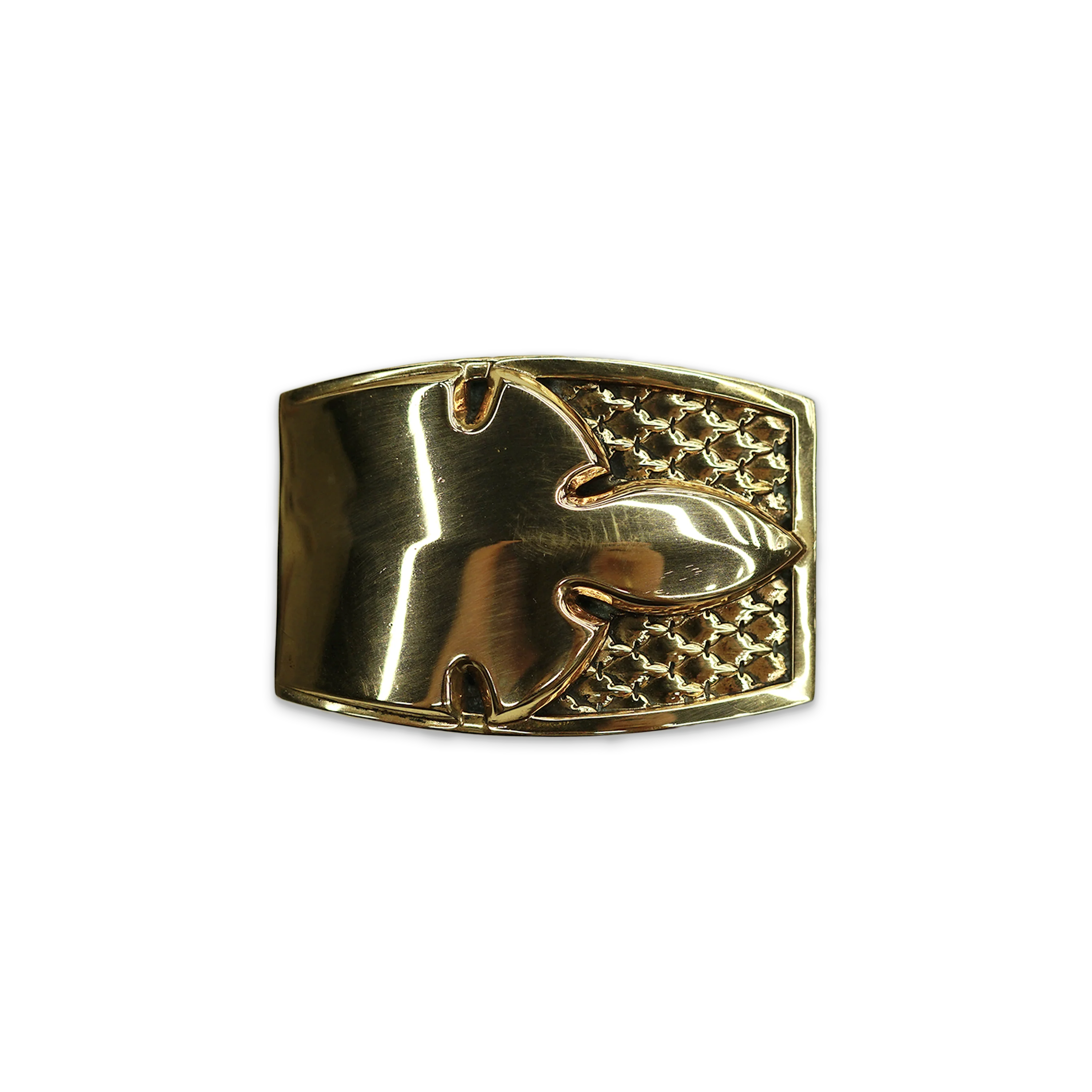 Fleur Belt Buckle "Bronze"