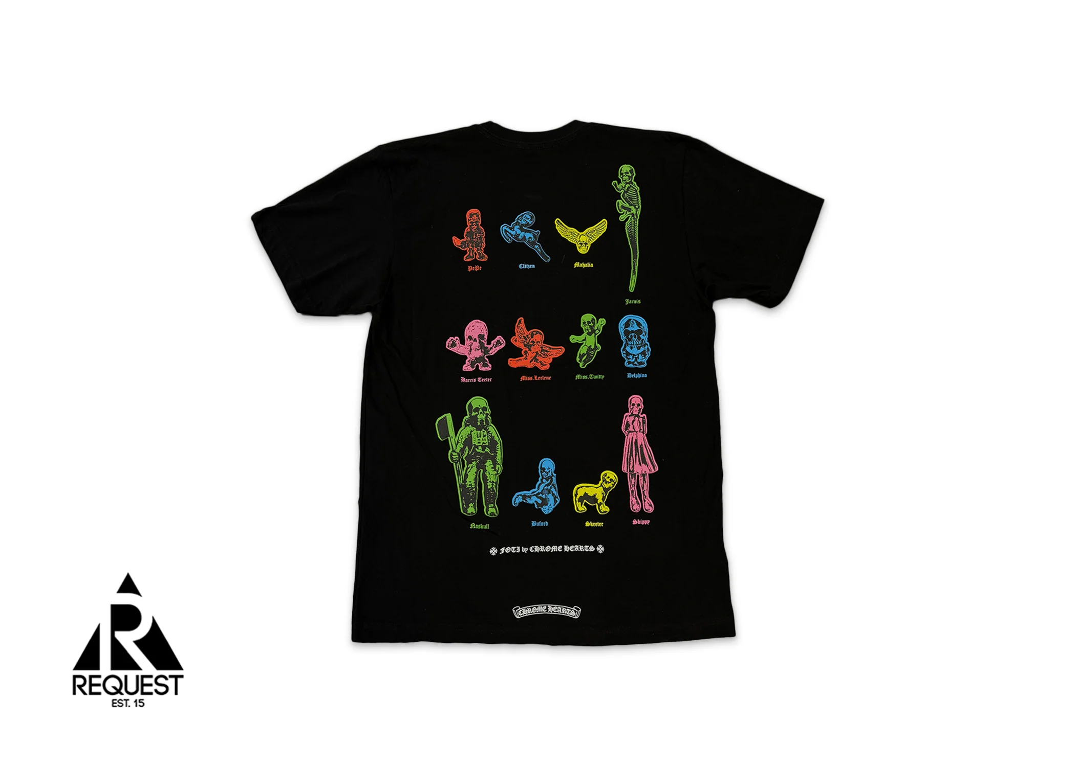 Foti S/S Tee "Black & Multi" - Image 2