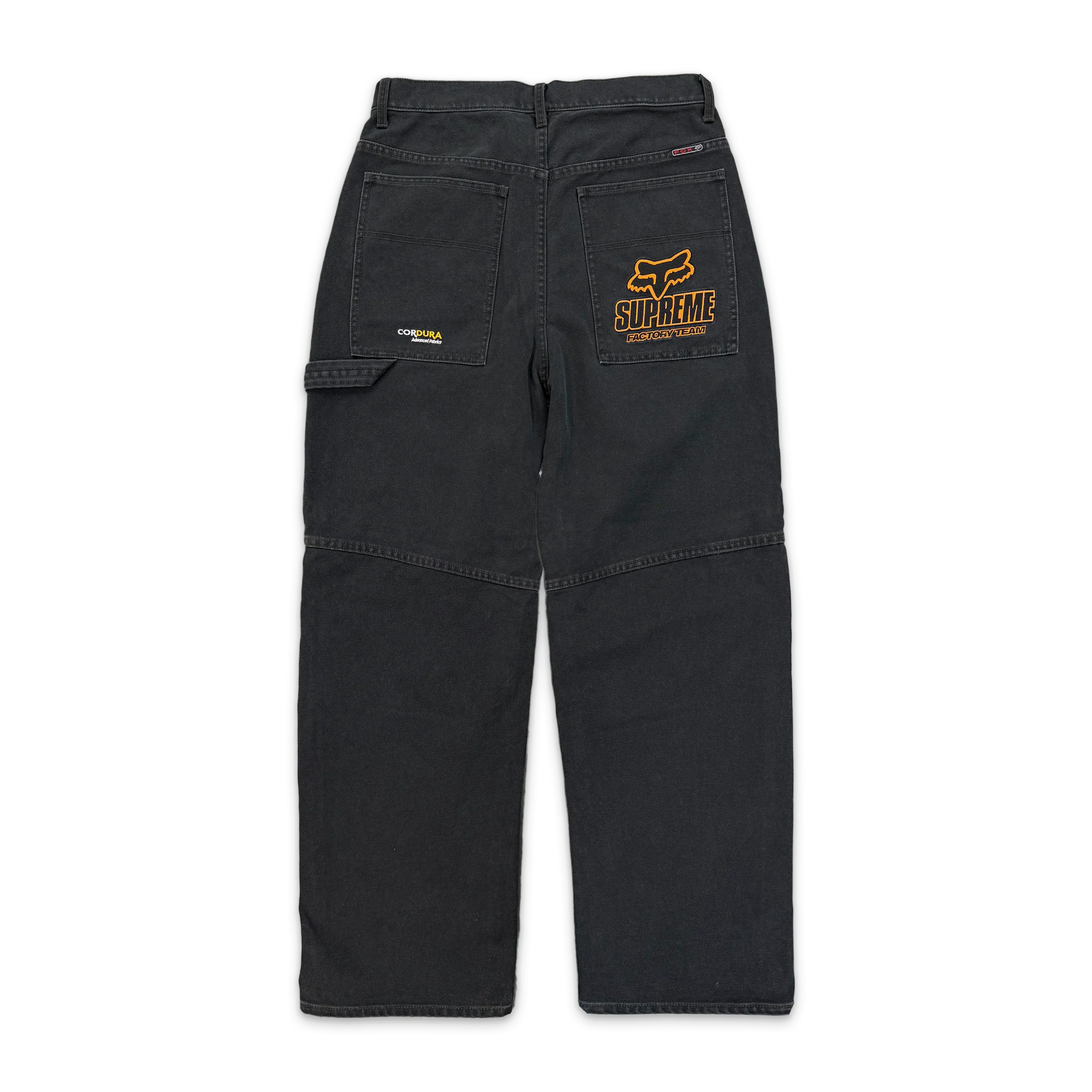 Fox Racing Cordura Baggy Jean FW25 "Black" - Image 2