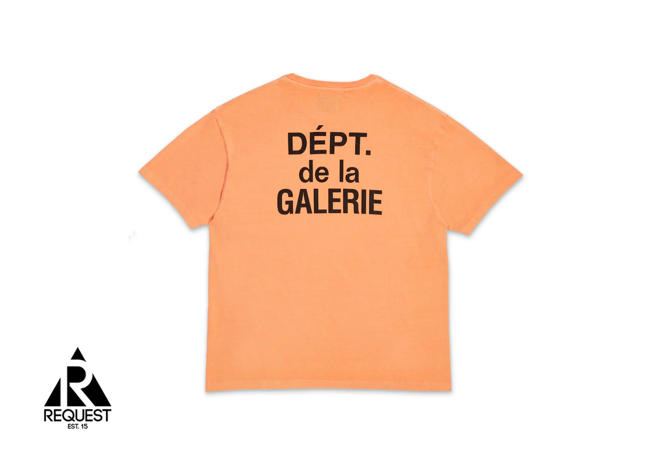 French Logo Tee "Flo Orange" - Image 2