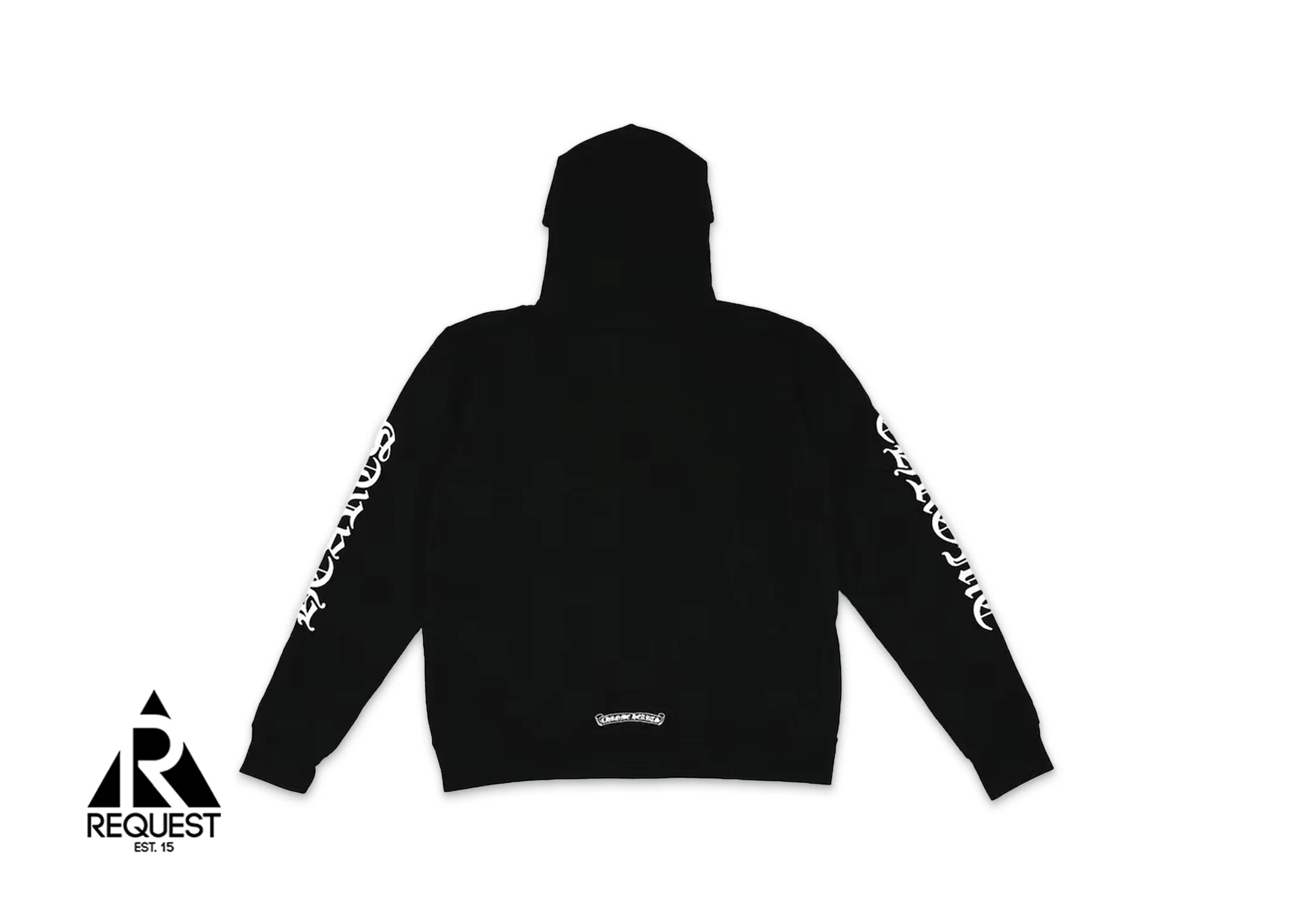 FU Hoodie Vertical Logo "Black" - Image 2