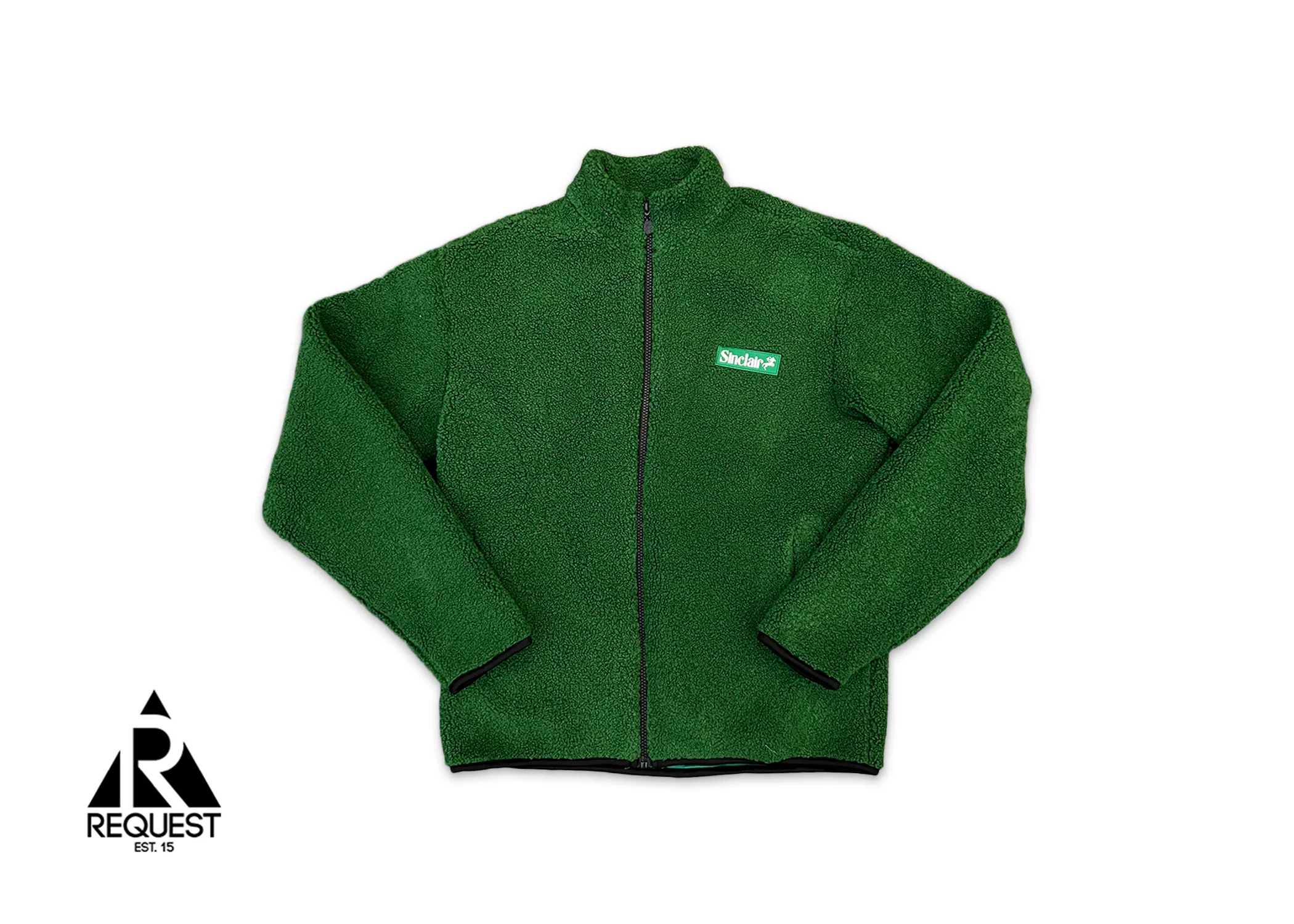 Full Zip Cozy Jacket "Forest Green"