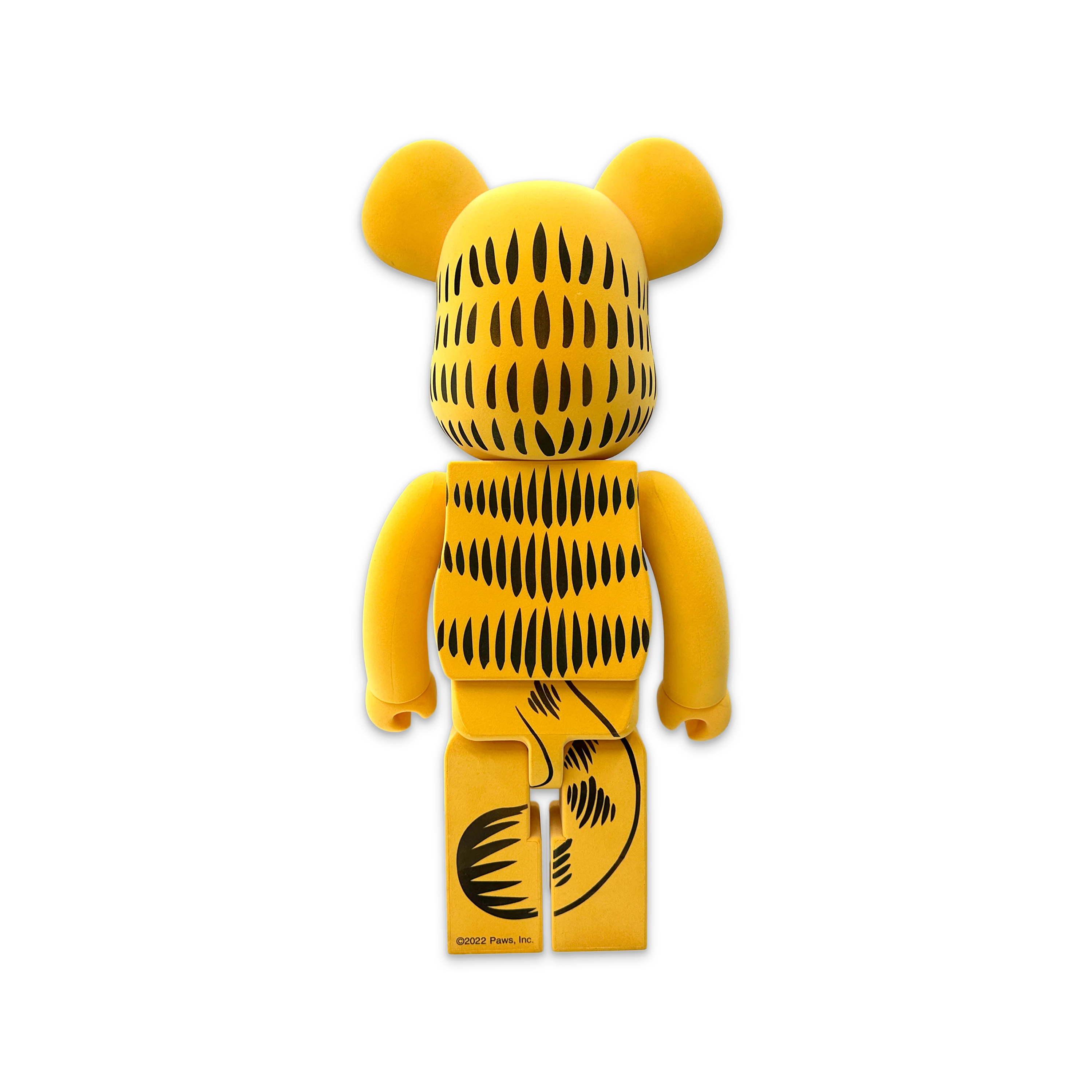 Garfield Flocked Bearbrick 1000% - Image 2