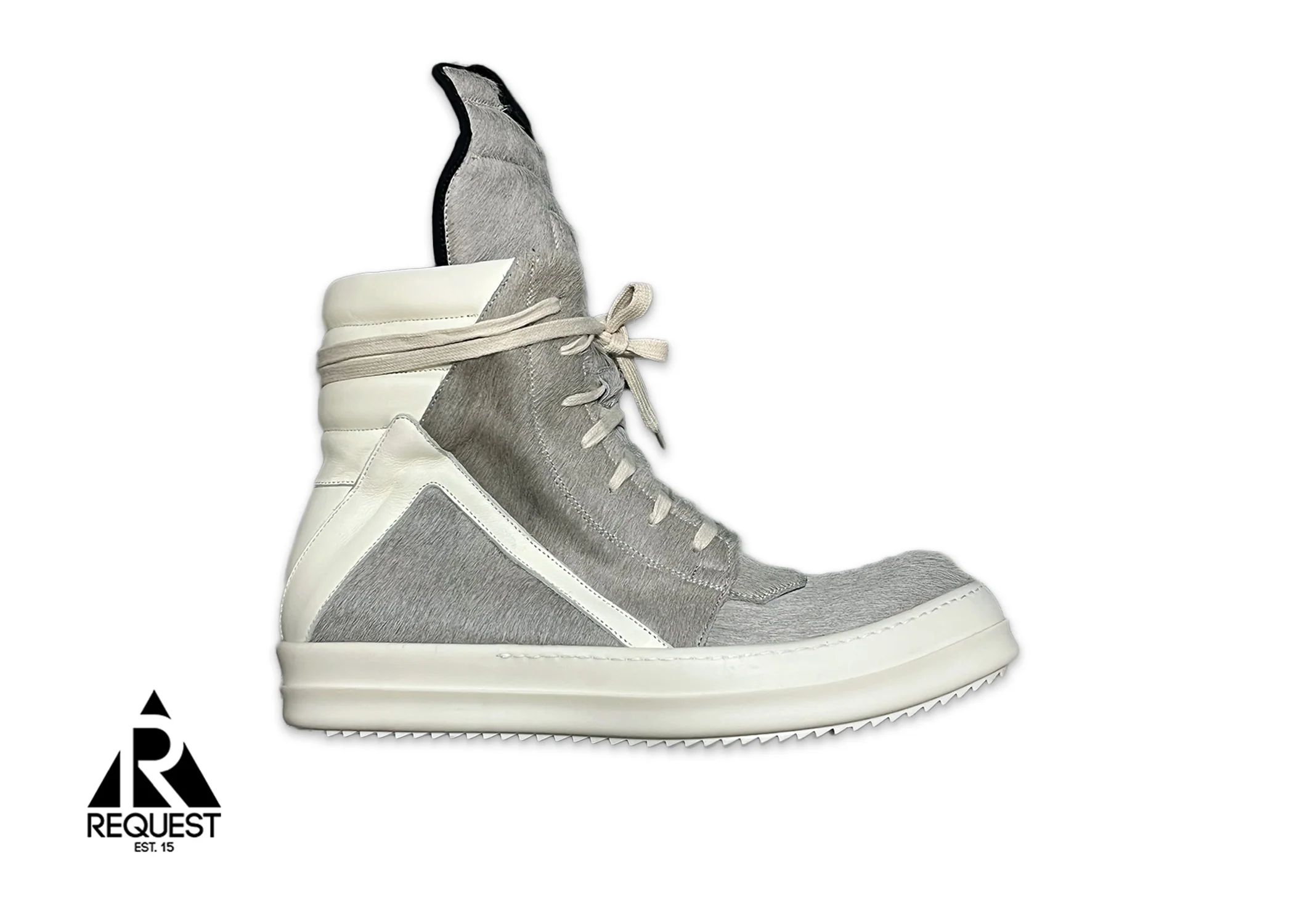 Geobasket "Grey Milk Pony Hair"