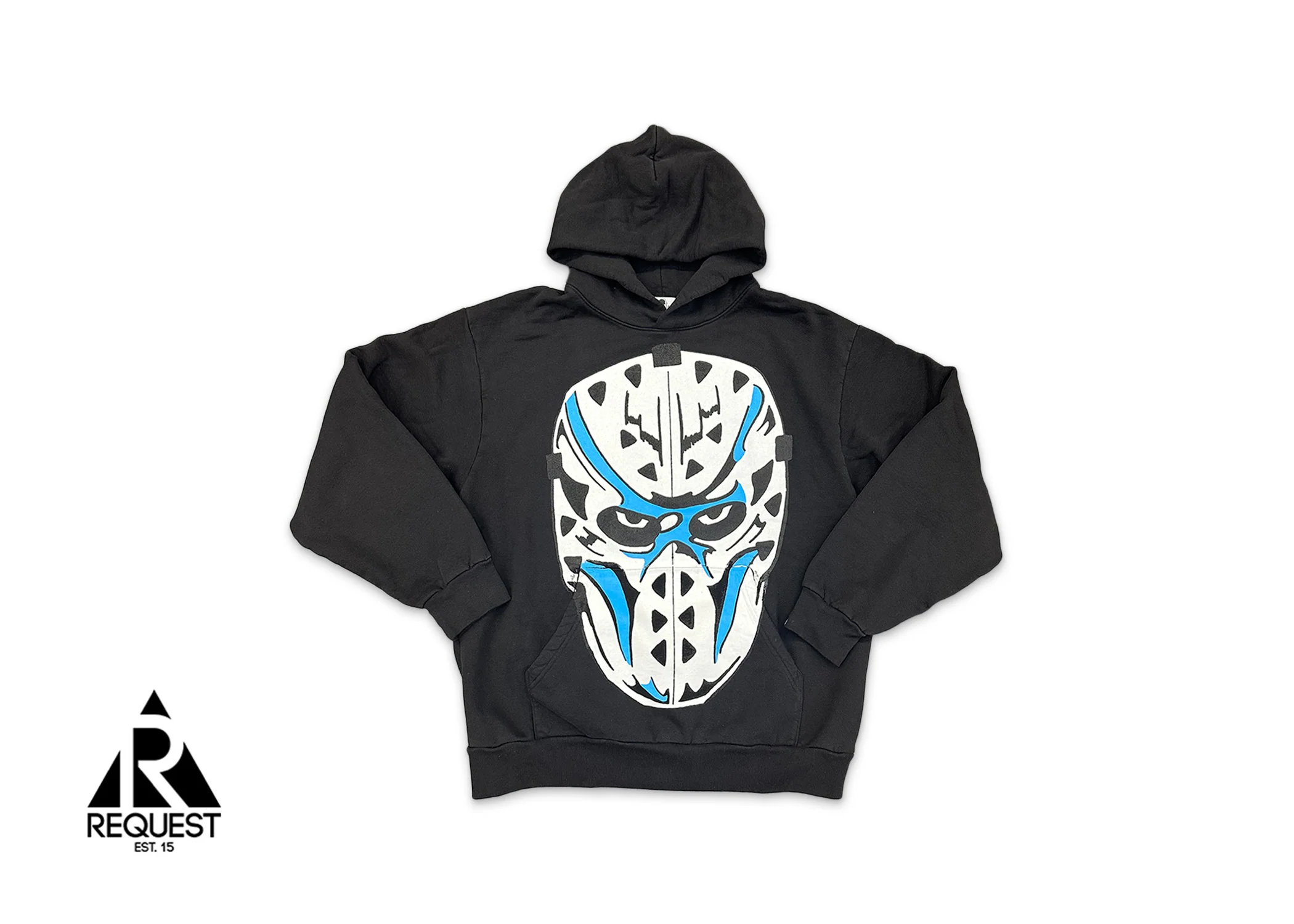Giant Hockey Mask Hoodie "Black"