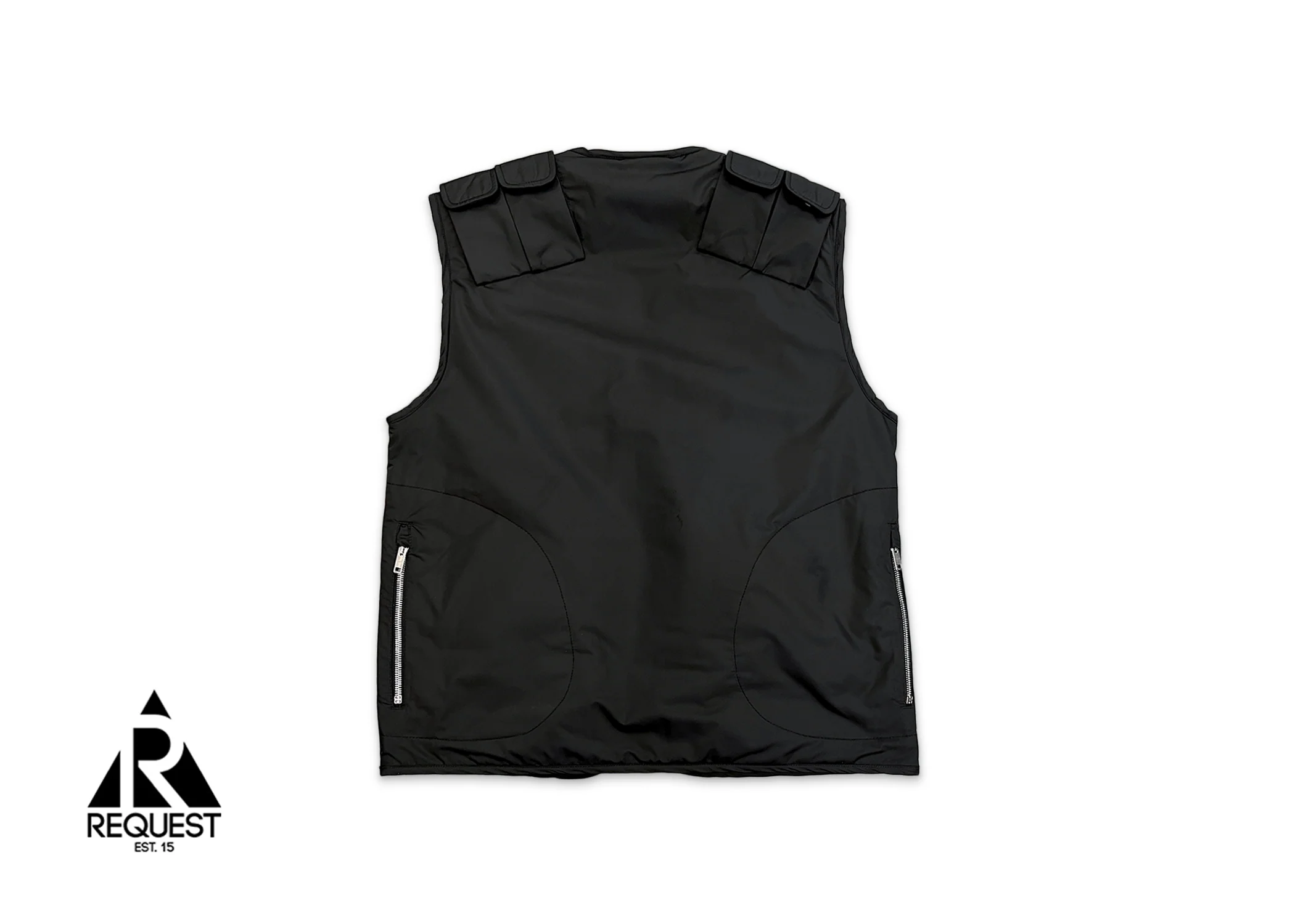 Givenchy Multi-Pockets Nylon Vest "Black" - Image 2