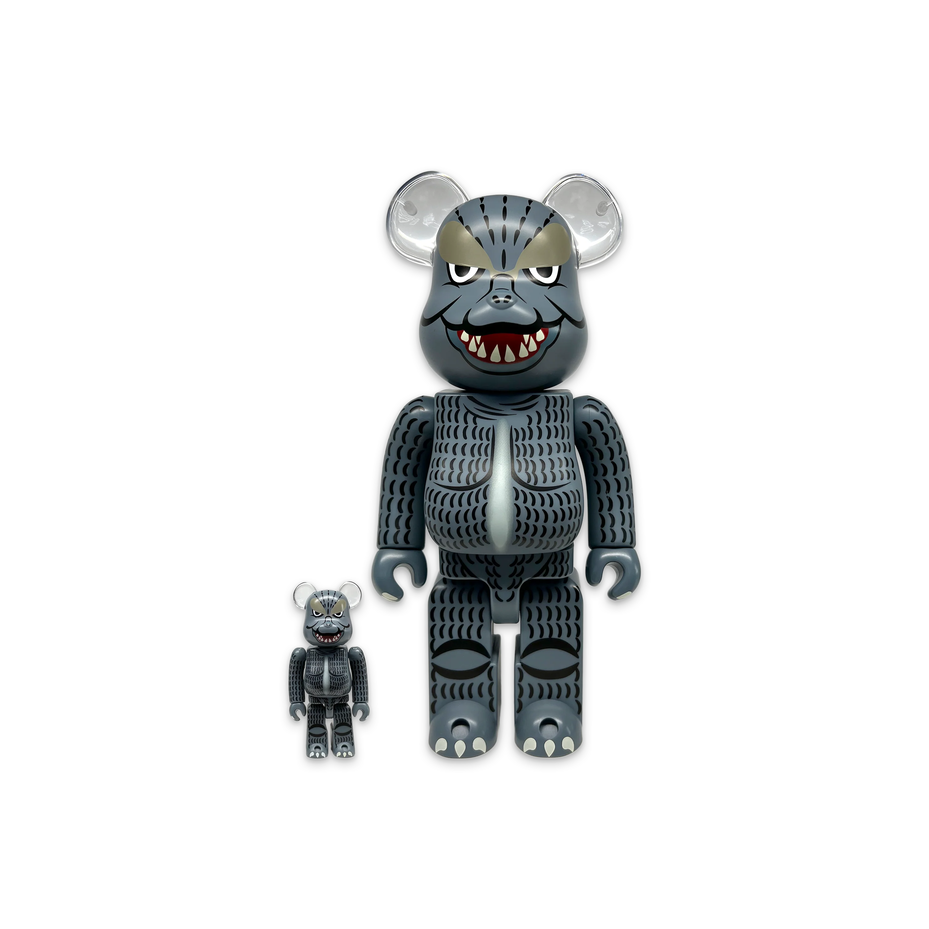 Godzilla 1964 (Mortha vs. Godzilla) Bearbrick 400% & 100%