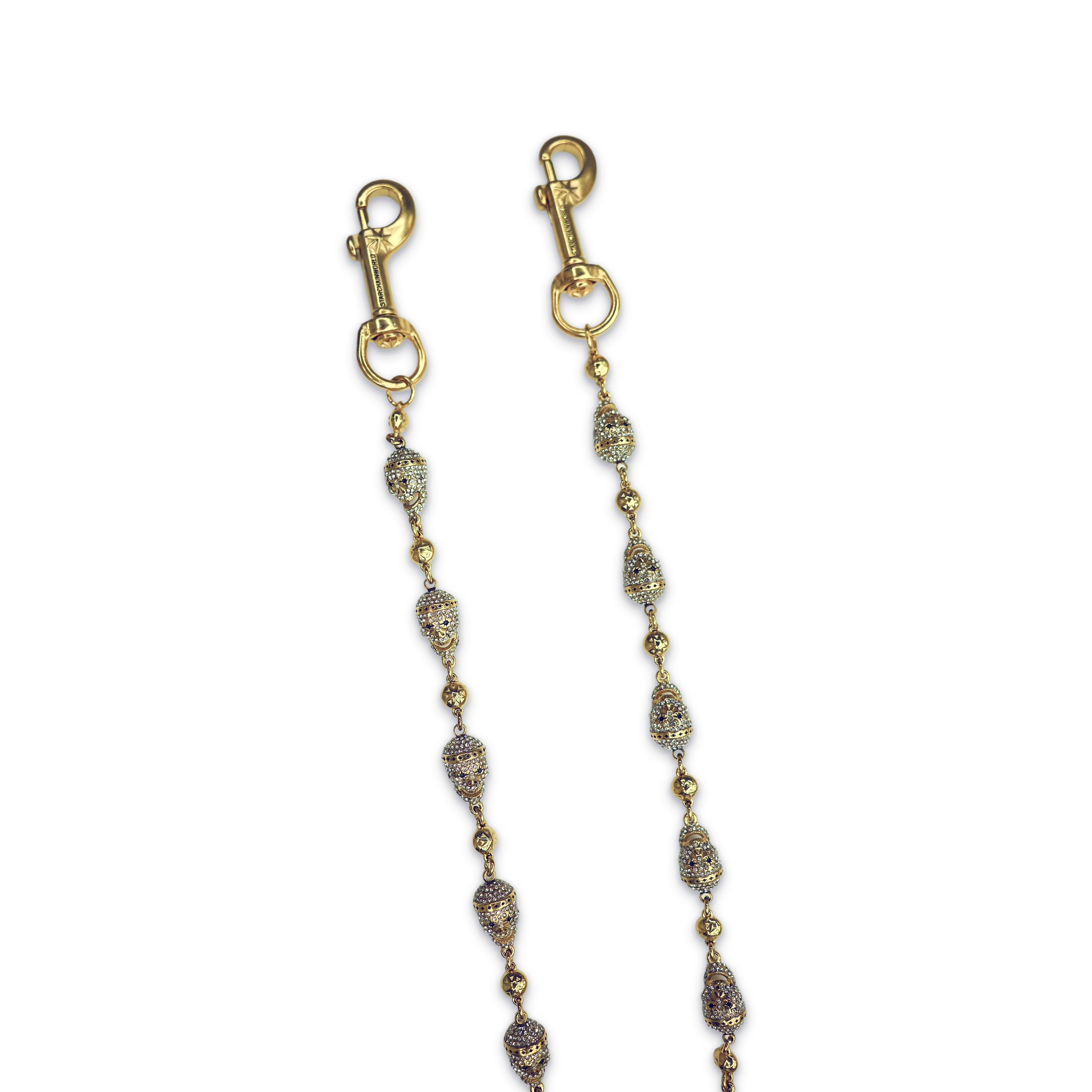 Gold Skull Wallet Chain - Image 2