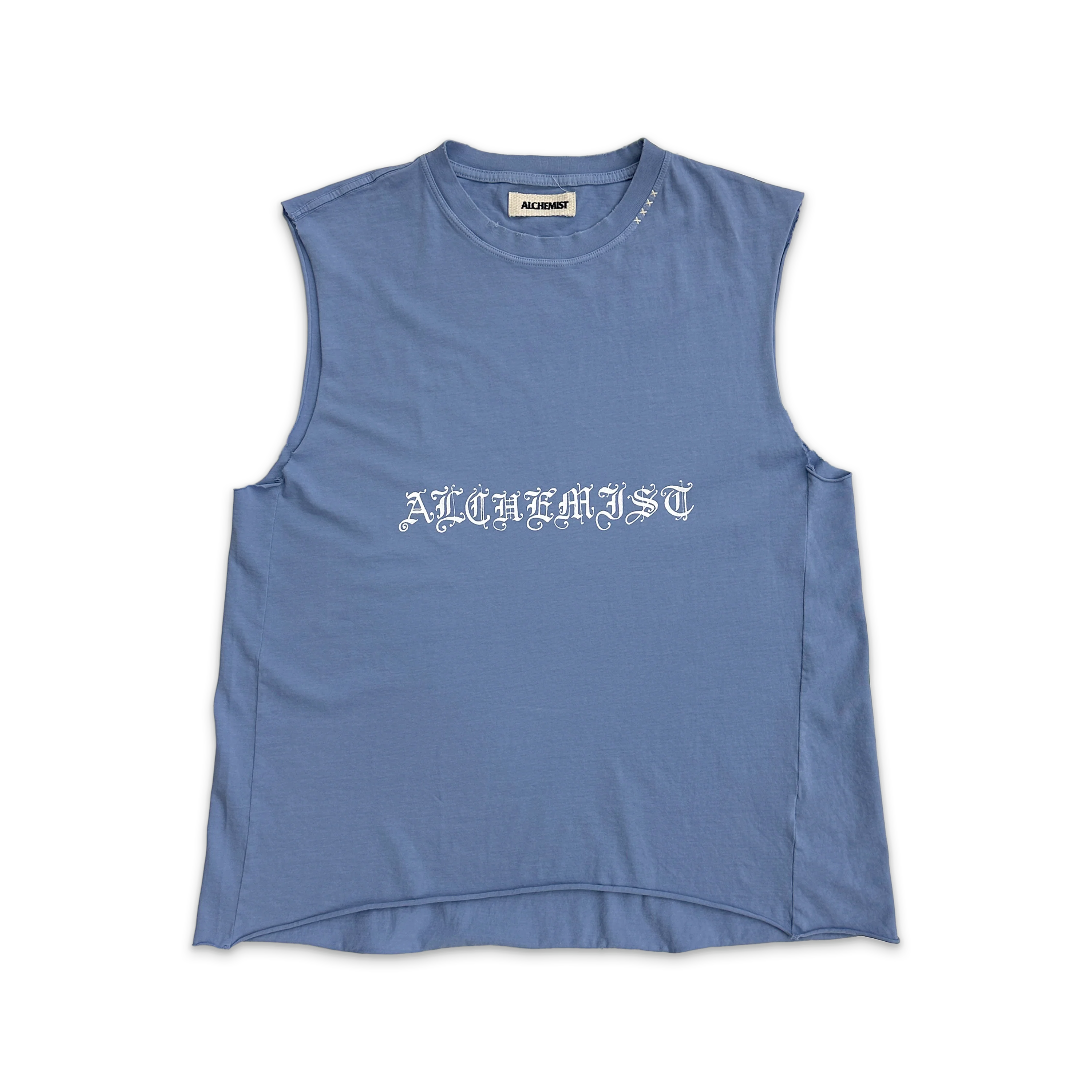Gothic Muscle Tee "Light Blue"