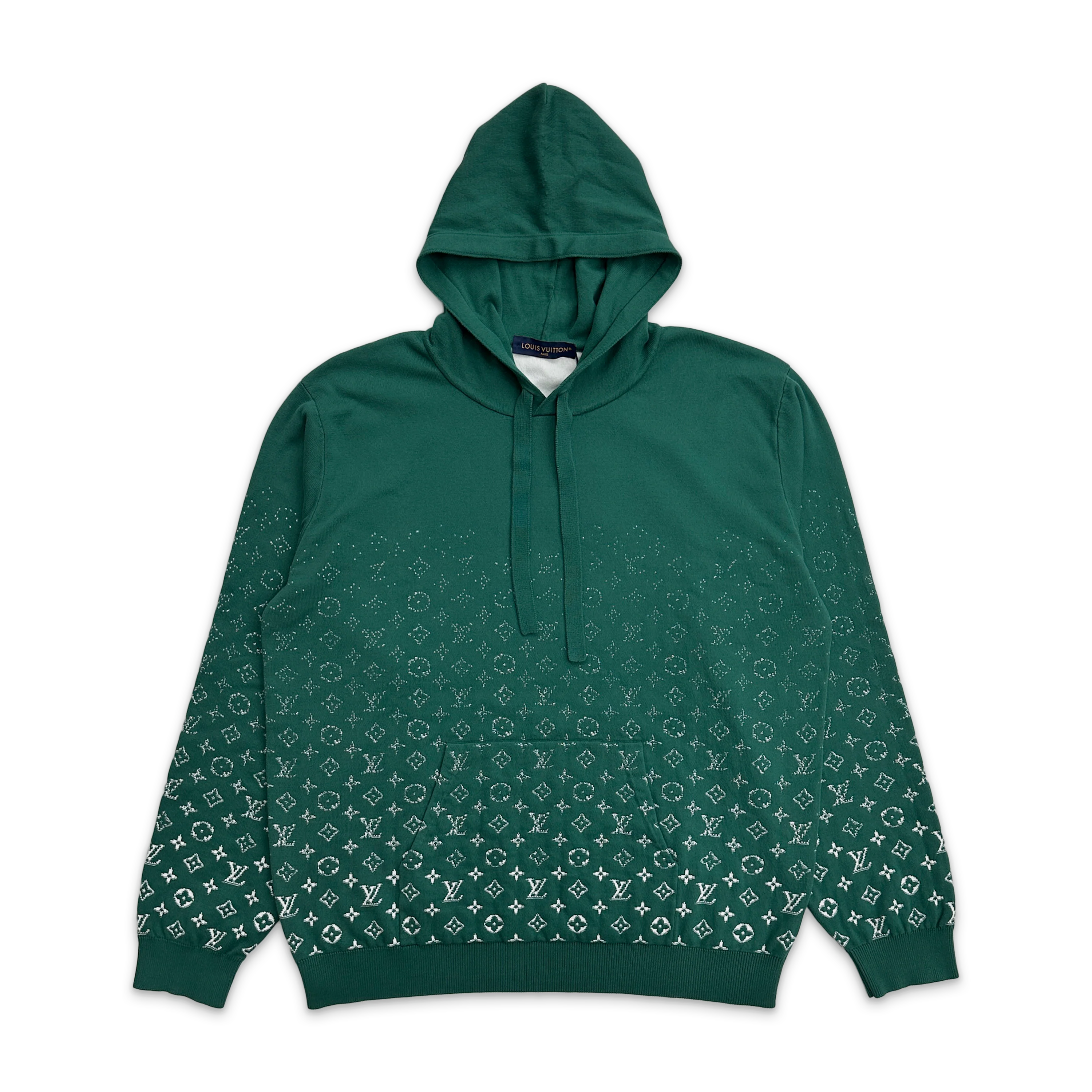 Gradient Monogram Hoodie "Green"