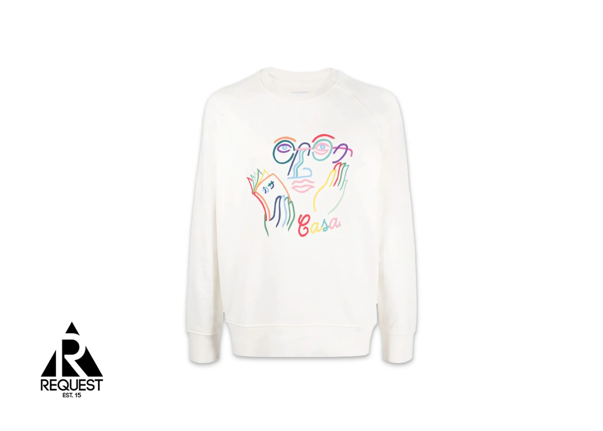 Graphic Printed Sweatshirt "Cream"