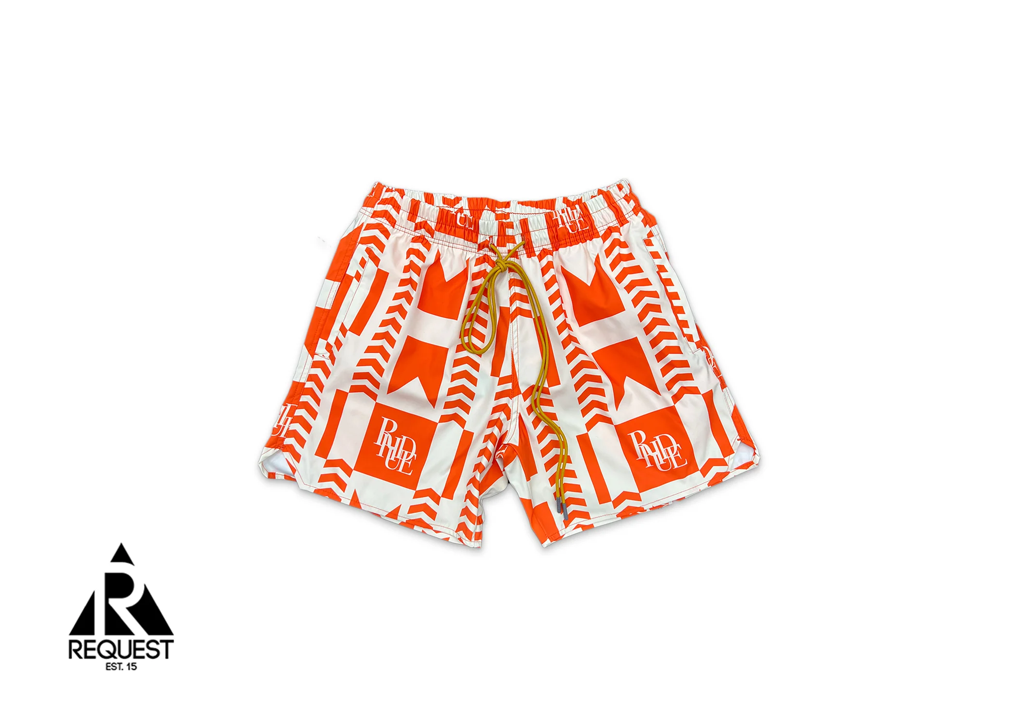 Grasse Trunks "Orange/OffWhite"