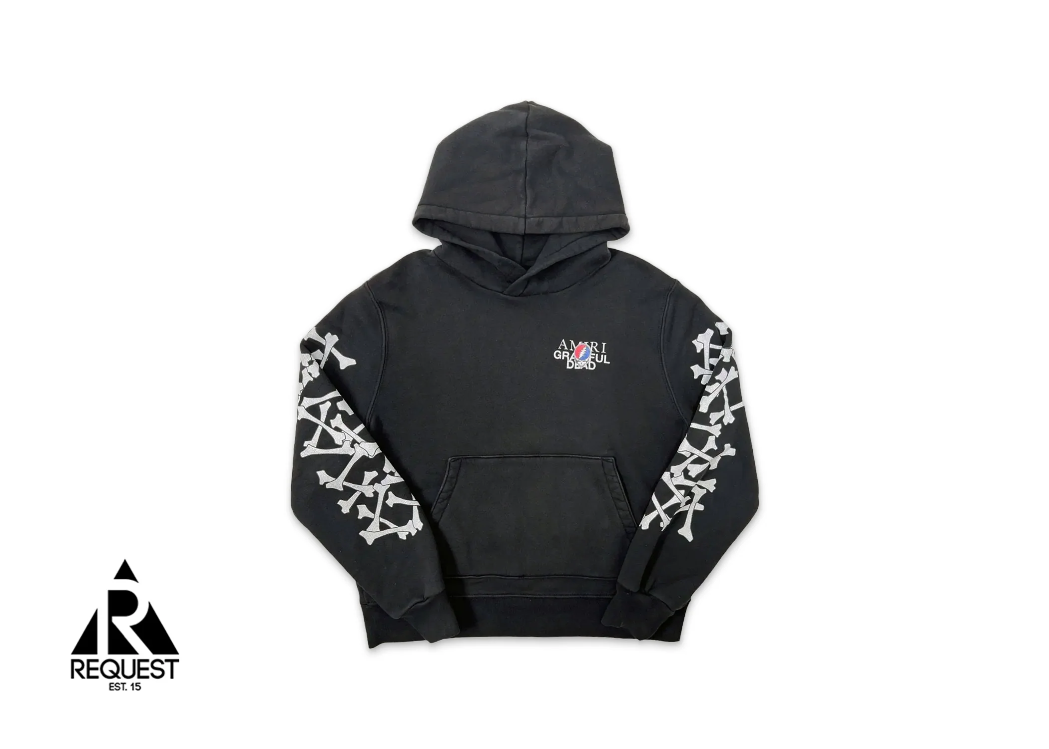 Grateful Dead Bones Hoodie "Black"