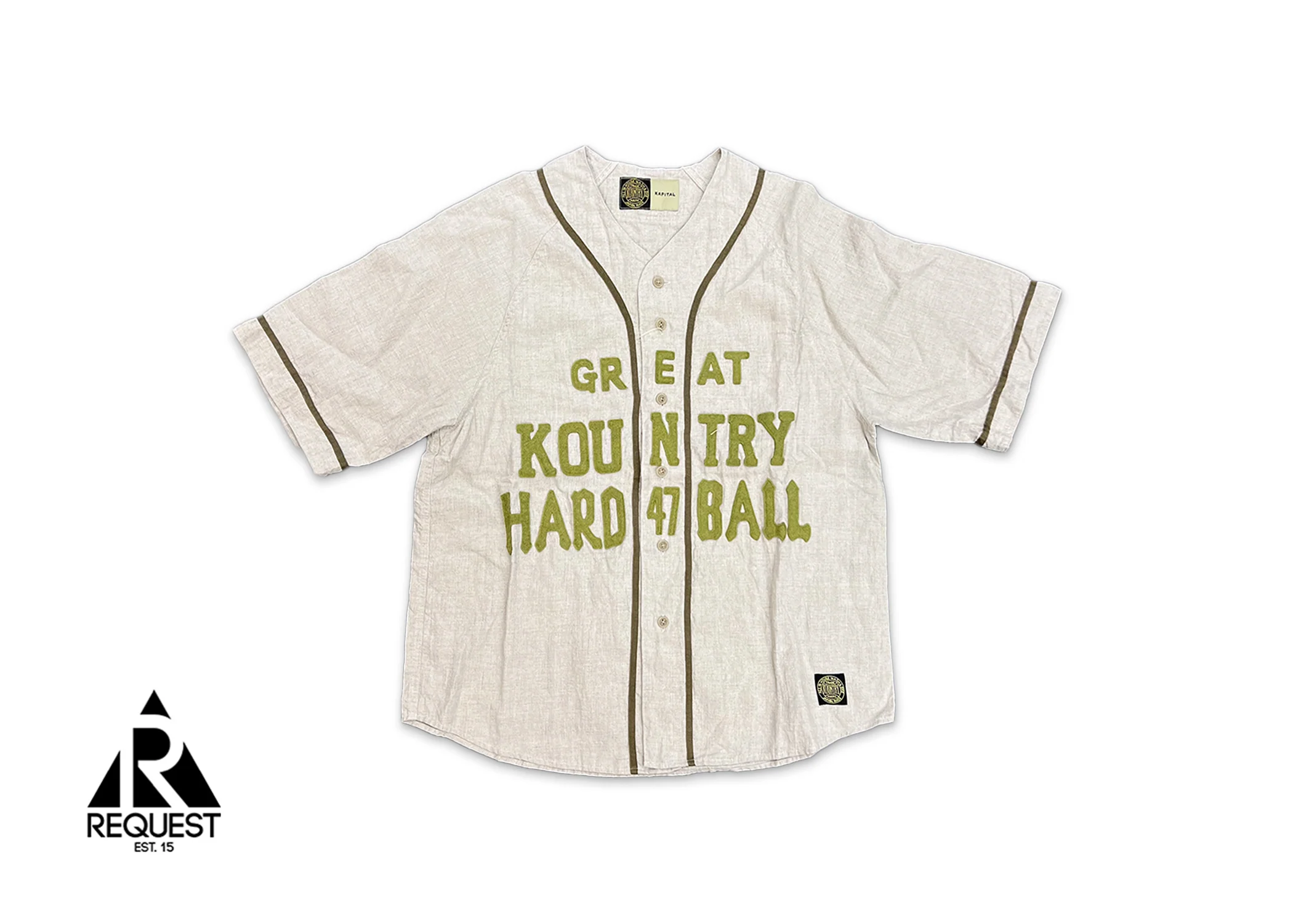 Great Kountry Baseball Jersey "Beige"