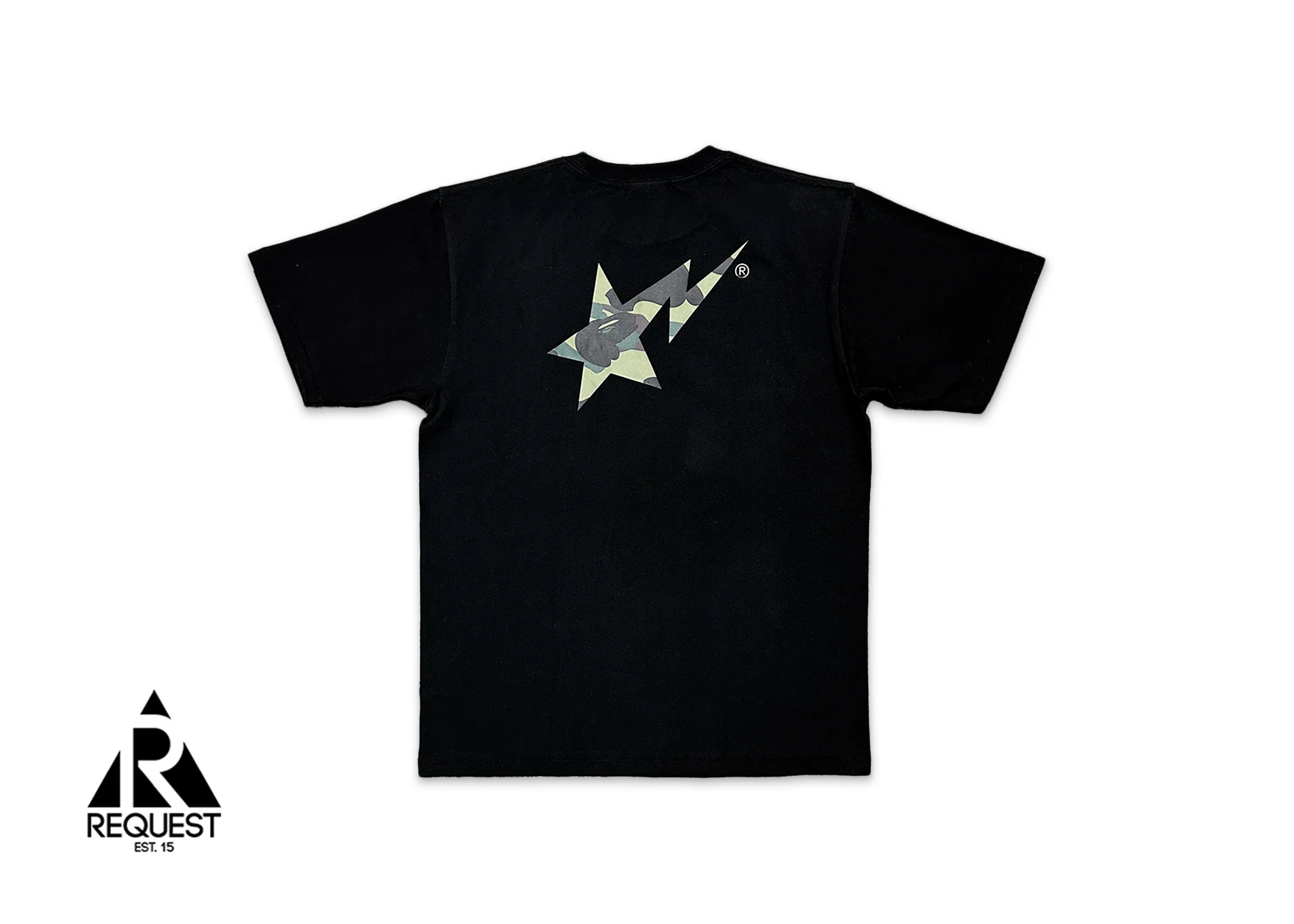 Green 1st Camo STA Logo Tee "Black" - Image 2