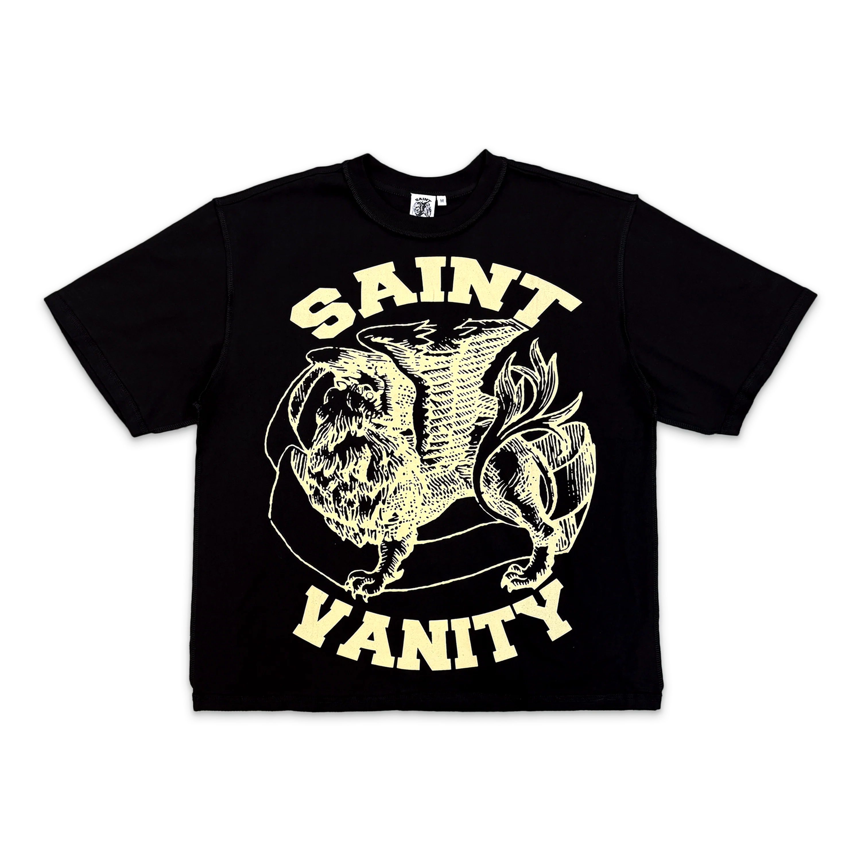 Griffin Logo Tee "Black/Cream"