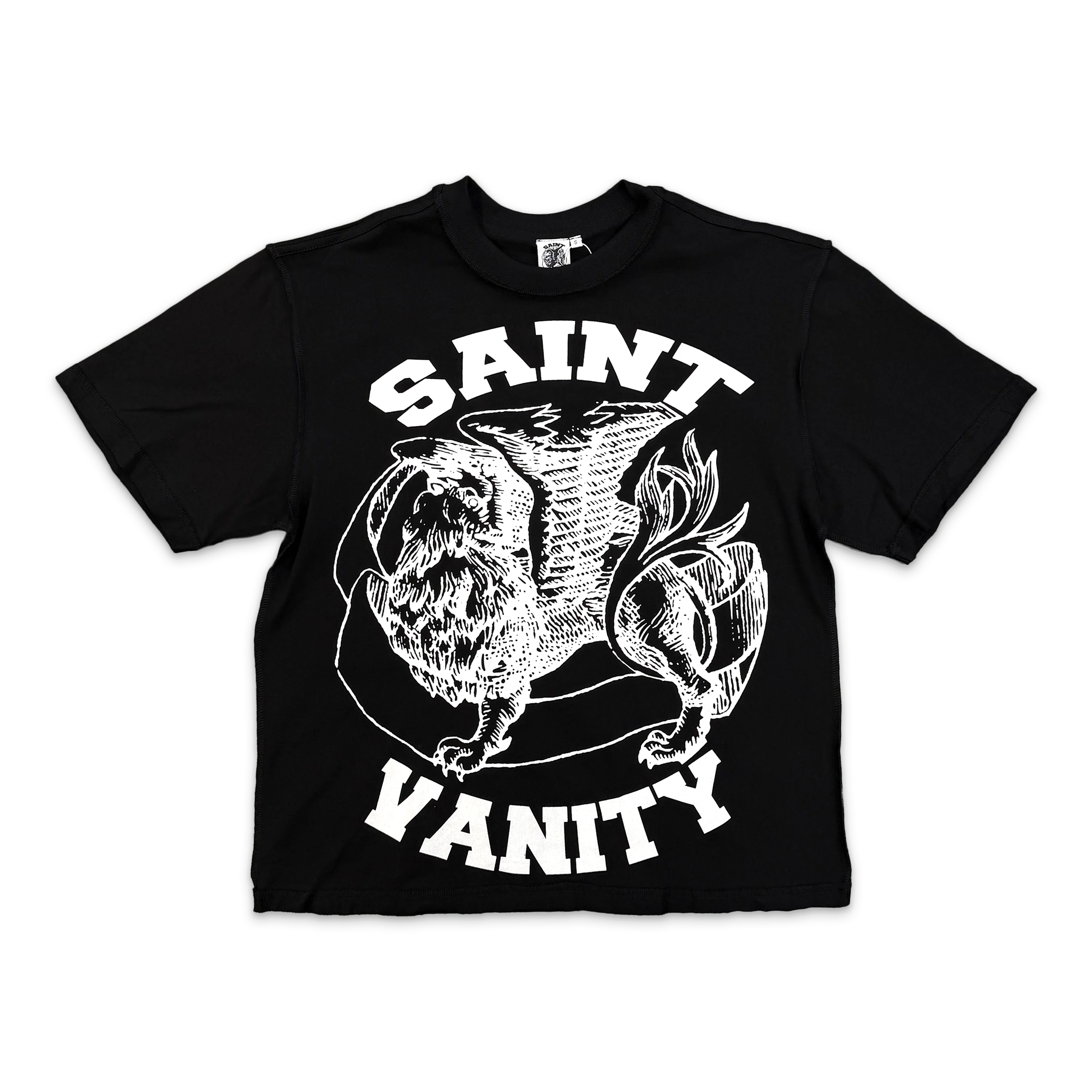Griffin Logo Tee "Black/White"