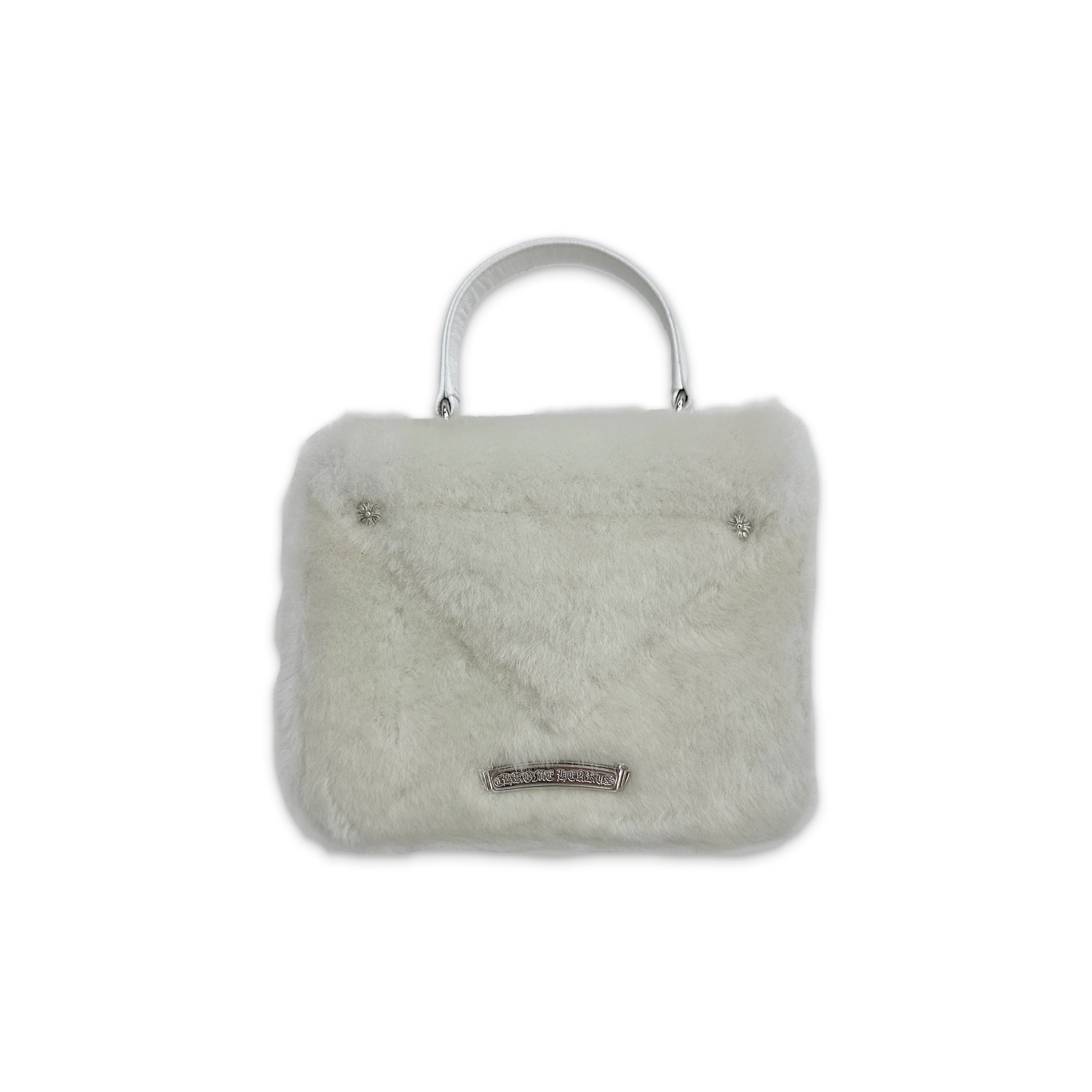 Grow Up White Fur Bag "White" - Image 2