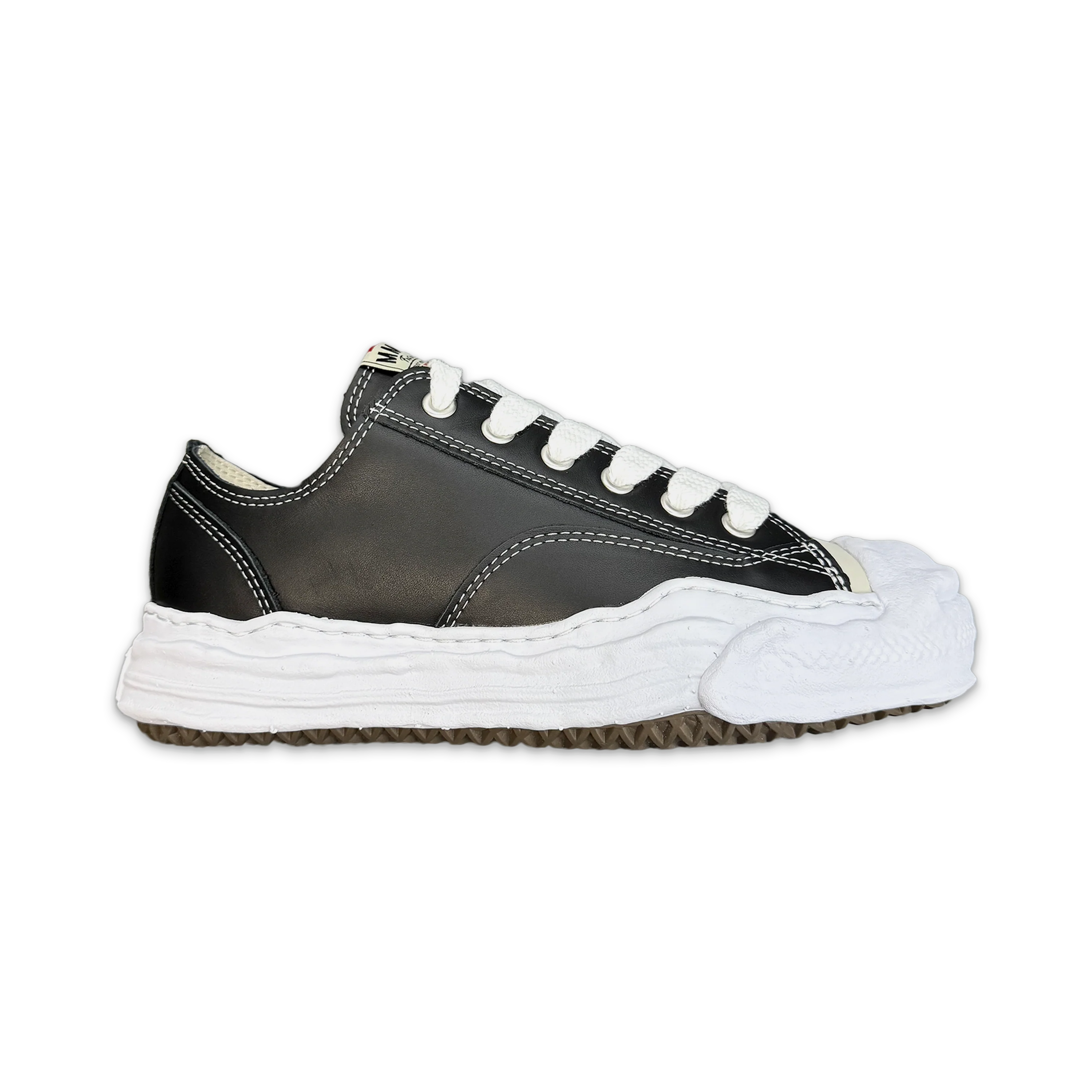 Hank Leather Low Top "Black"