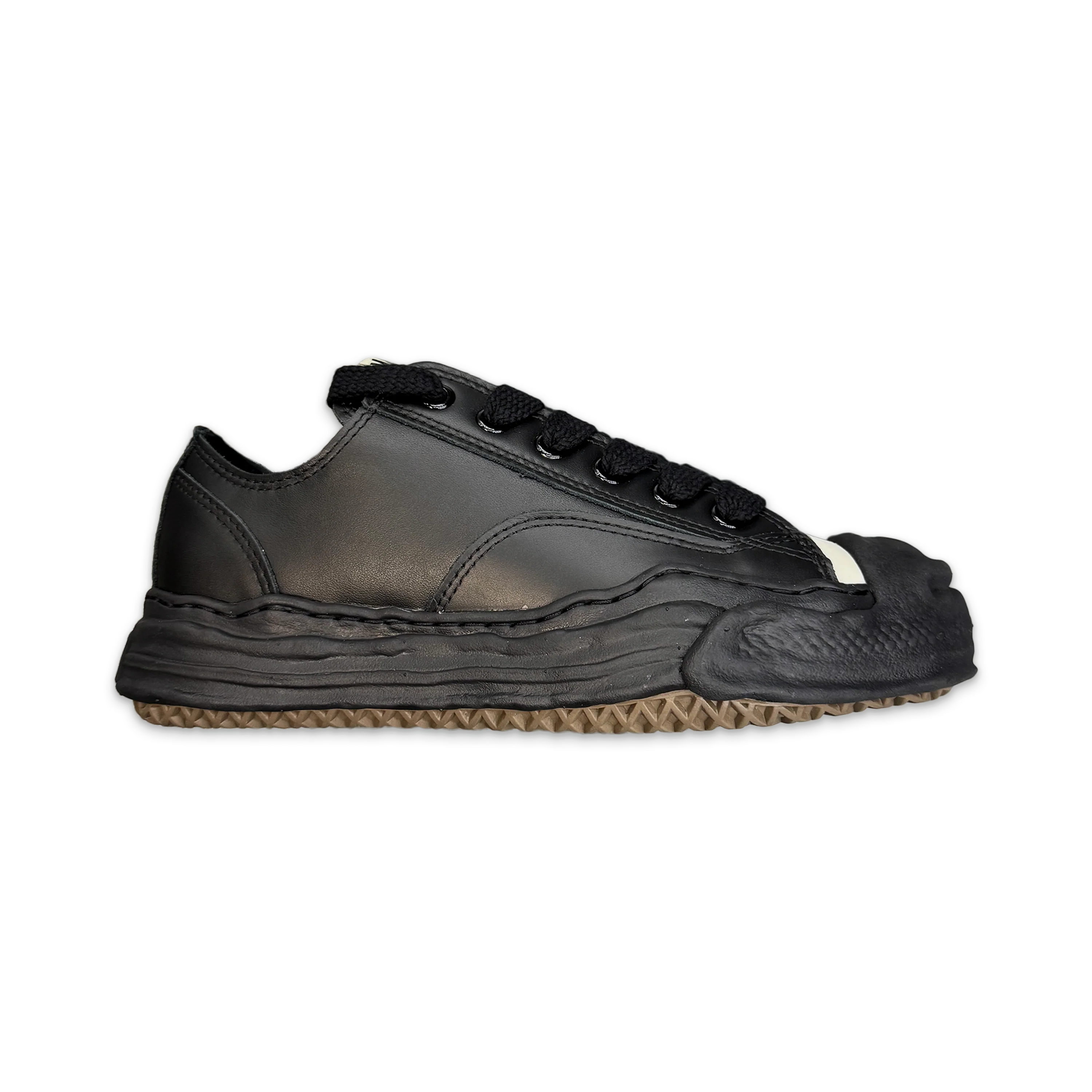 Hank Leather Low "Triple Black"