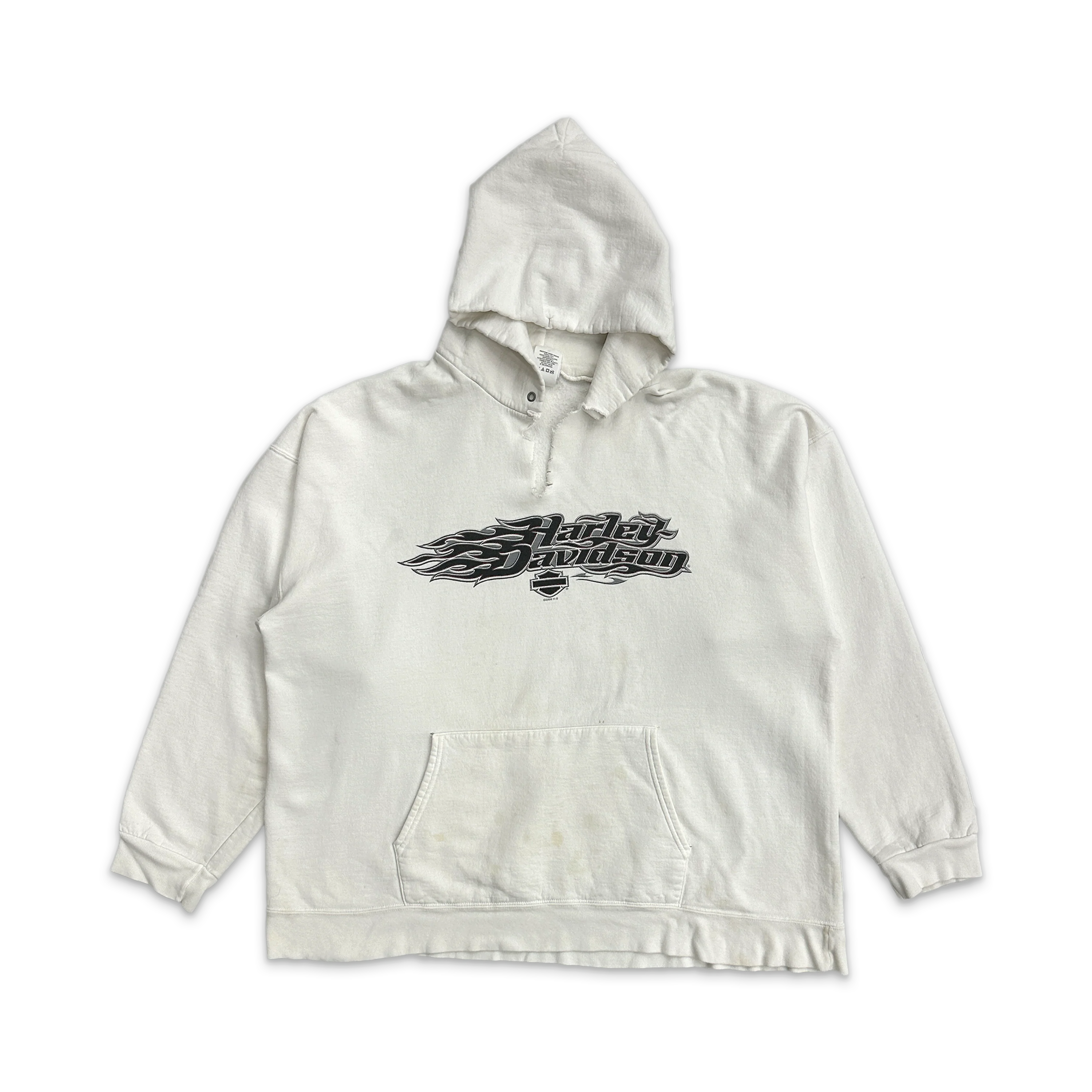 Harley Davidson Bellmore Vintage Hoodie "White"