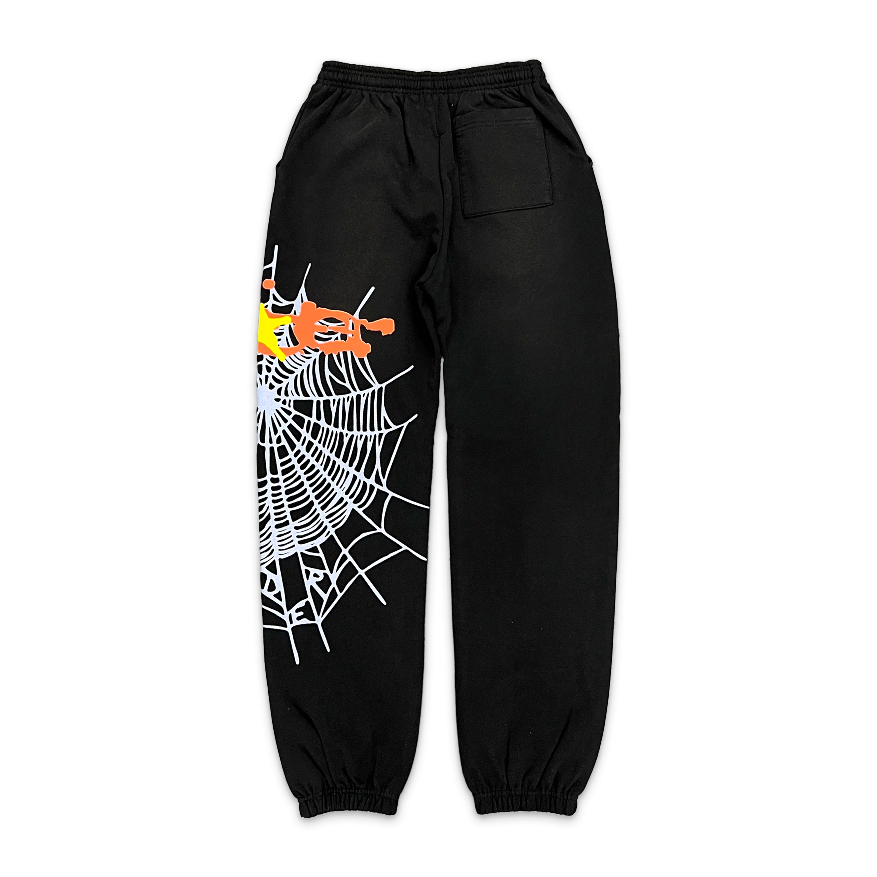 Heavy Wash Web Sweatpants "Black" - Image 2