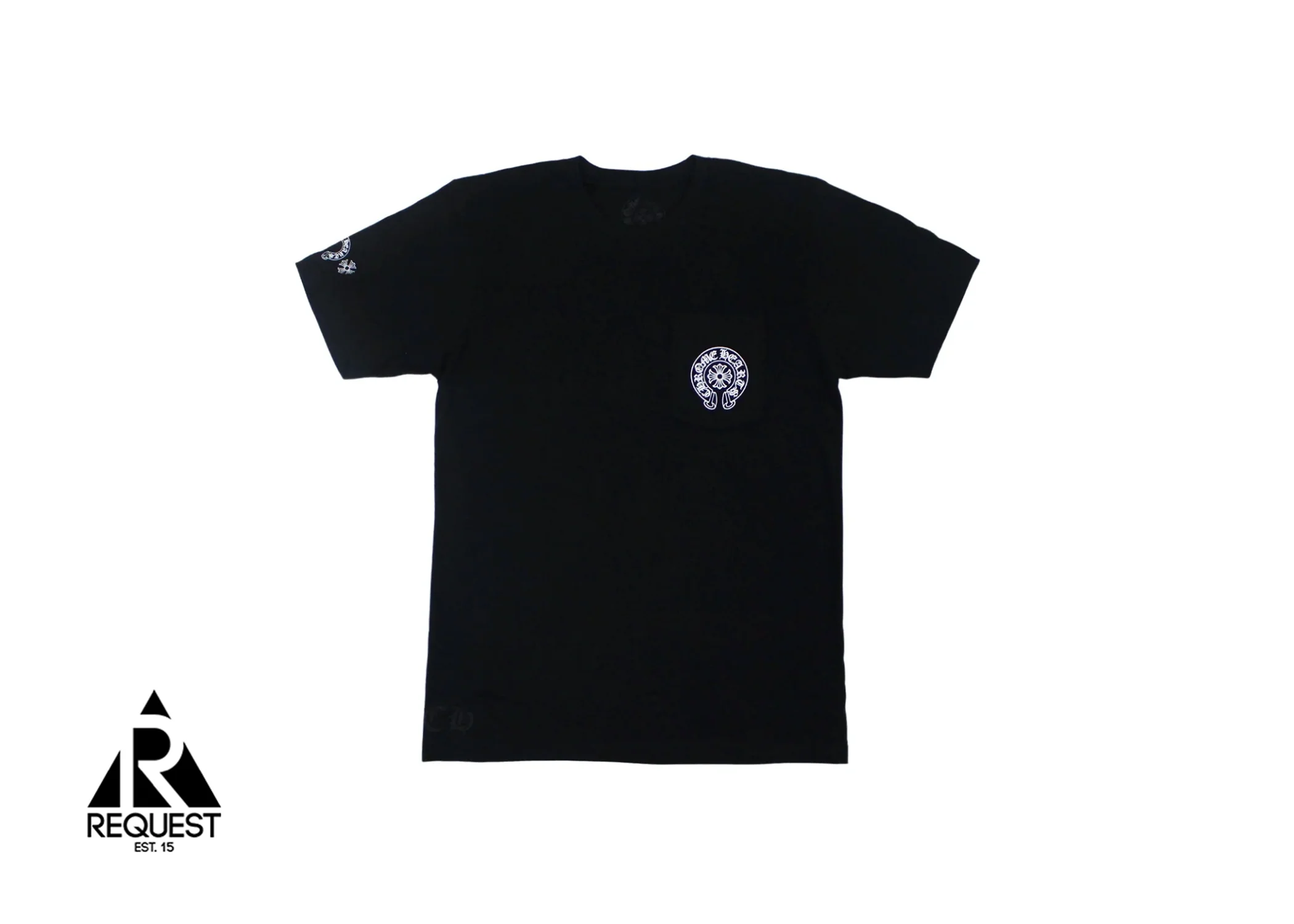 Hollywood Gradient Circle Tee "Black"
