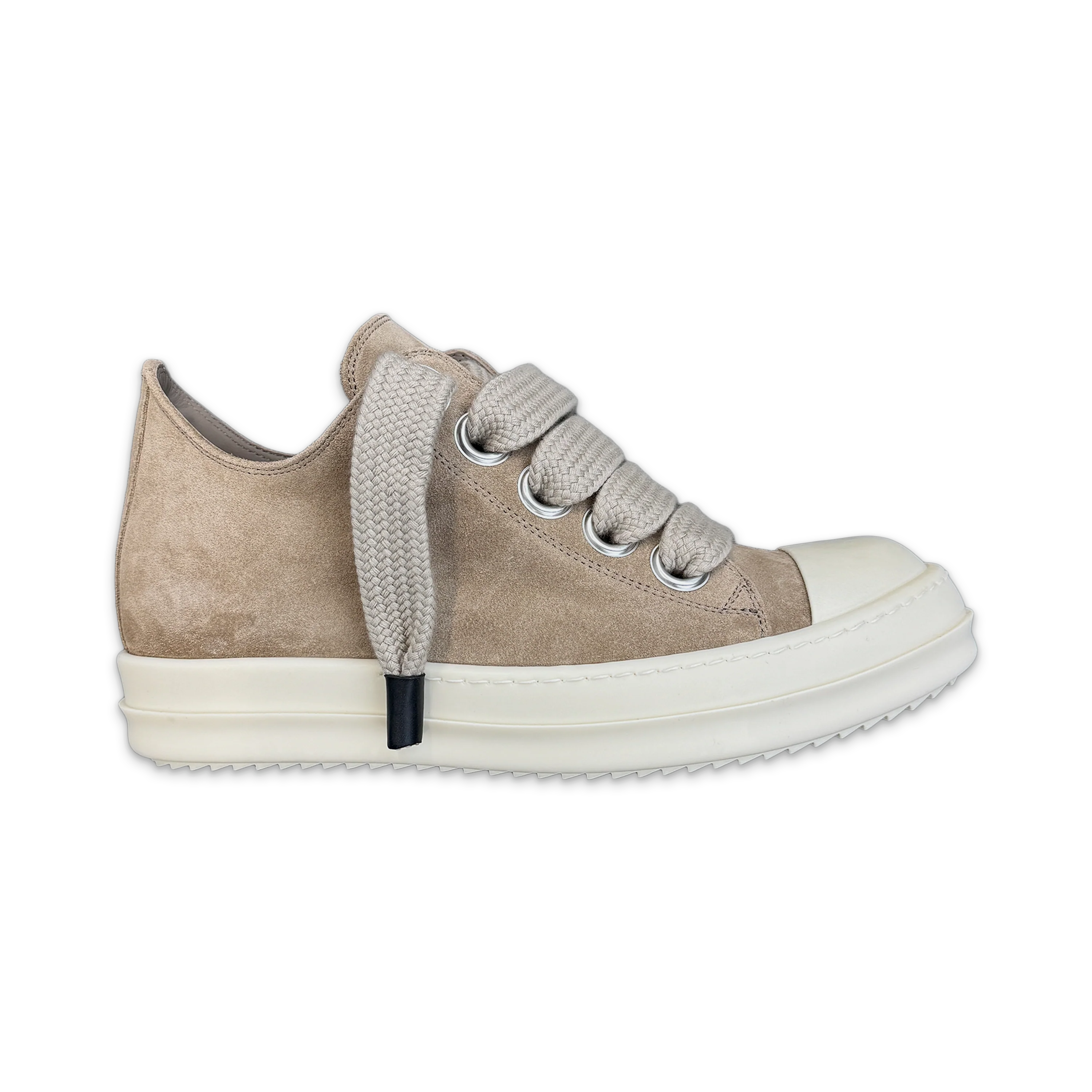 Hollywood Ramones Suede Jumbo Lace Low "Flesh Milk"