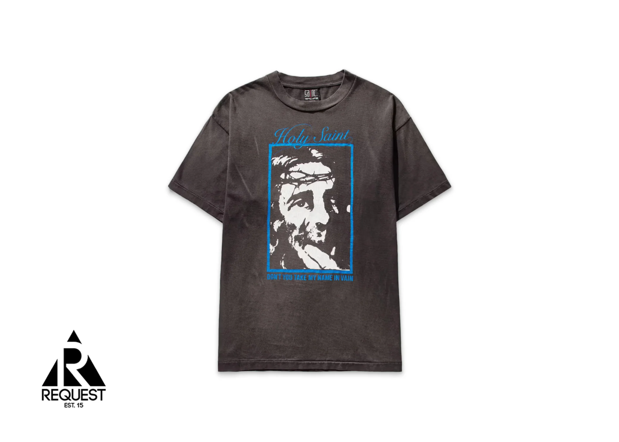 Holy Saint Name In Vain Tee "Black"
