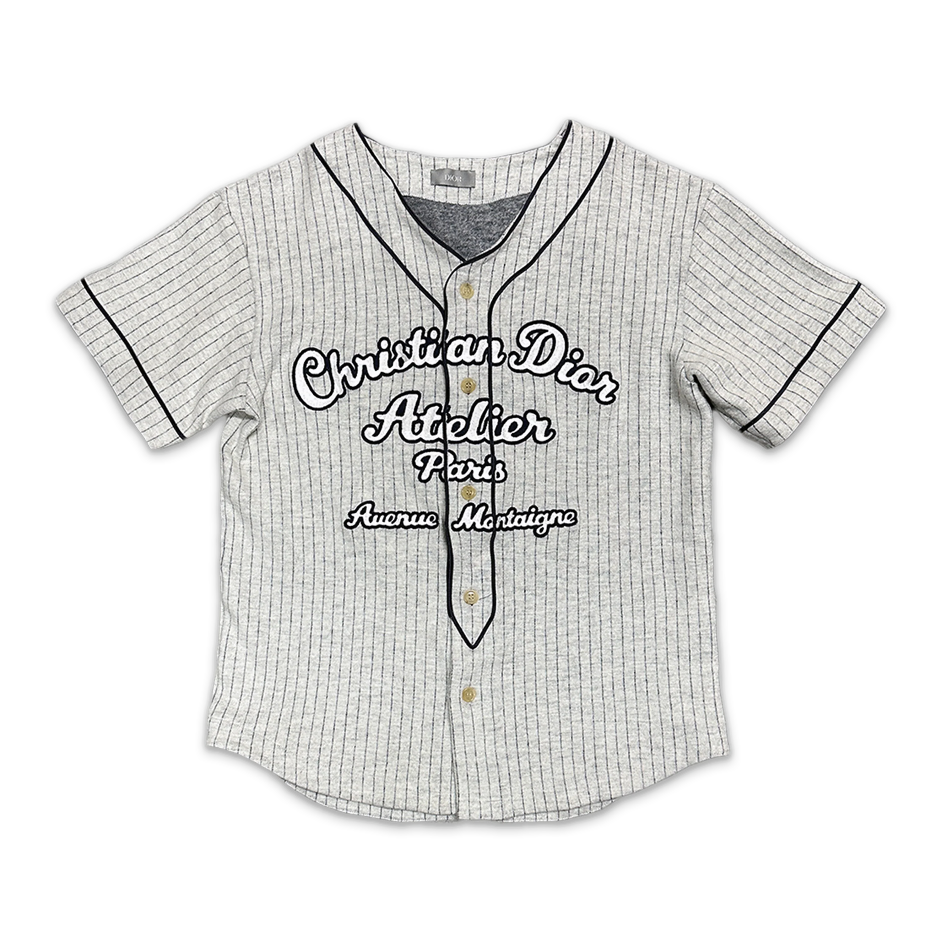 Homme Baseball Jersey "Grey"