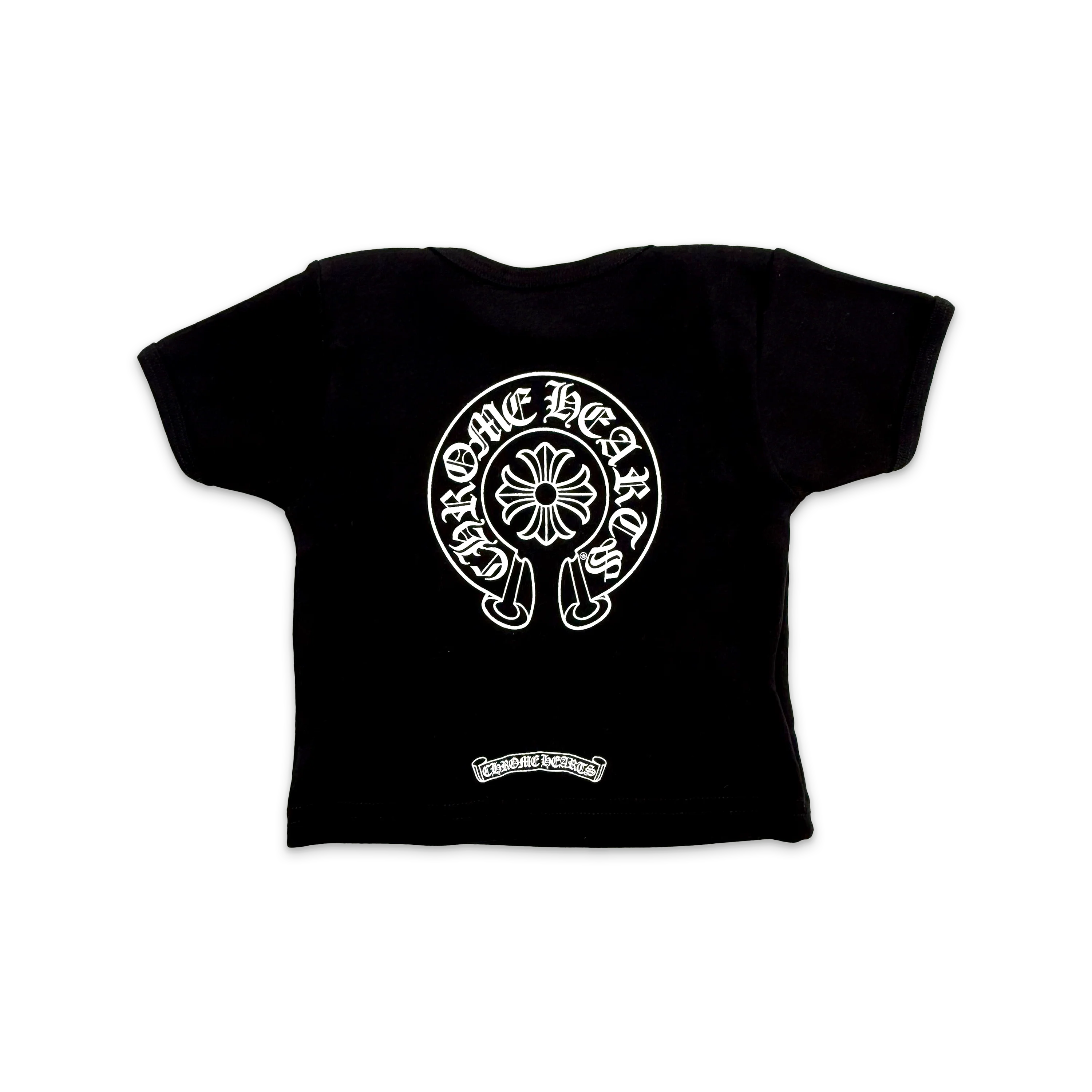 Horseshoe Baby Tee "Black" - Image 2